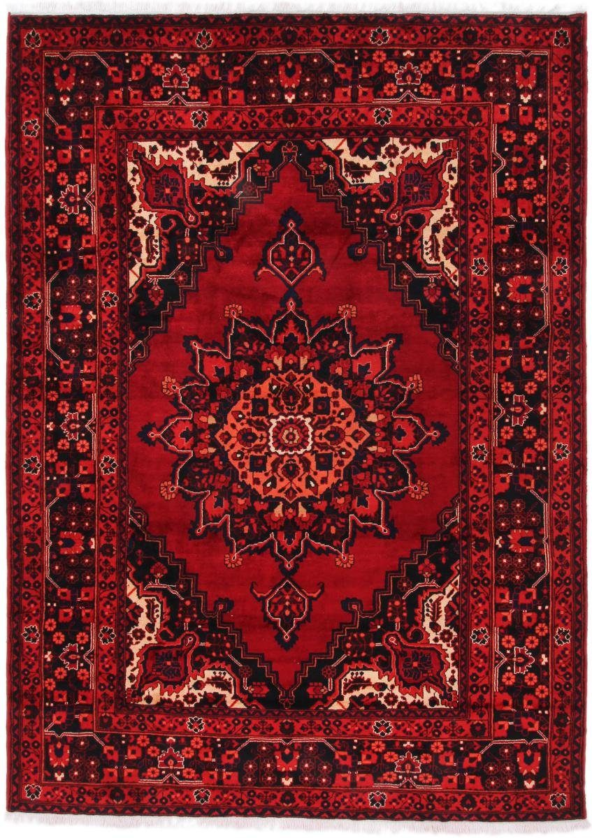 Orientteppich Mashhad 213x295 Handgeknüpfter Orientteppich / Perserteppich, Nain Trading, rechteckig, Höhe: 12 mm | Kurzflor-Teppiche