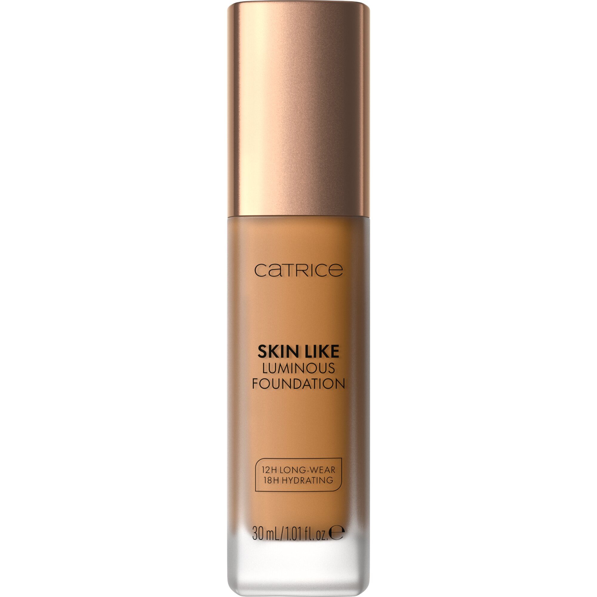 Catrice Foundation SKIN LIKE LUMINOUS FOUNDATION, für ein frisches, natürliches Finish für bis zu 12h