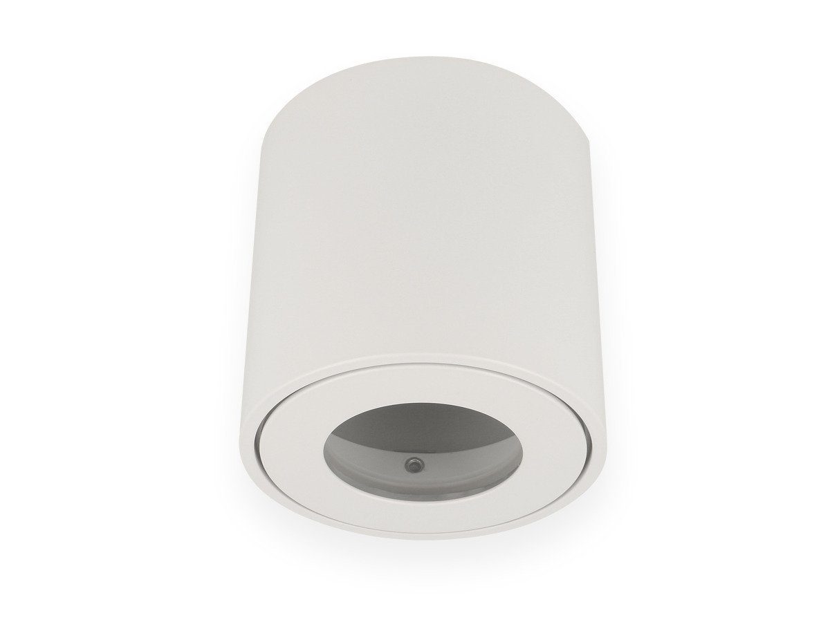 LED-Line LED Aufbaustrahler Deckenleuchte TUBE Aufbaustrahler Lampe IP44 mit GU10 Fassung 230V