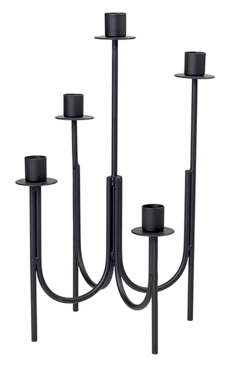 Broste Copenhagen Kerzenleuchter Farri Leuchter black 36cm, Farri Leuchter