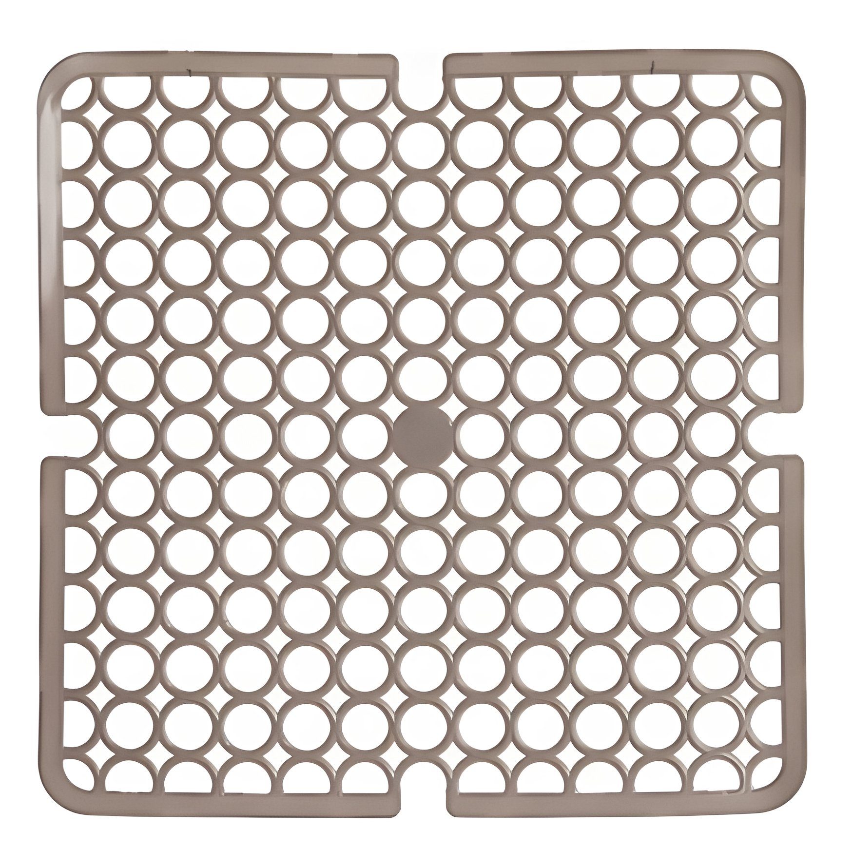 KINVARA Abtropfmatte SPÜLBECKEN EINLAGE 28x28cm eckig Spülbeckenmatte Spülmatte 85 (Beige), Spülbeckeneinlage Abtropfmatte Matte