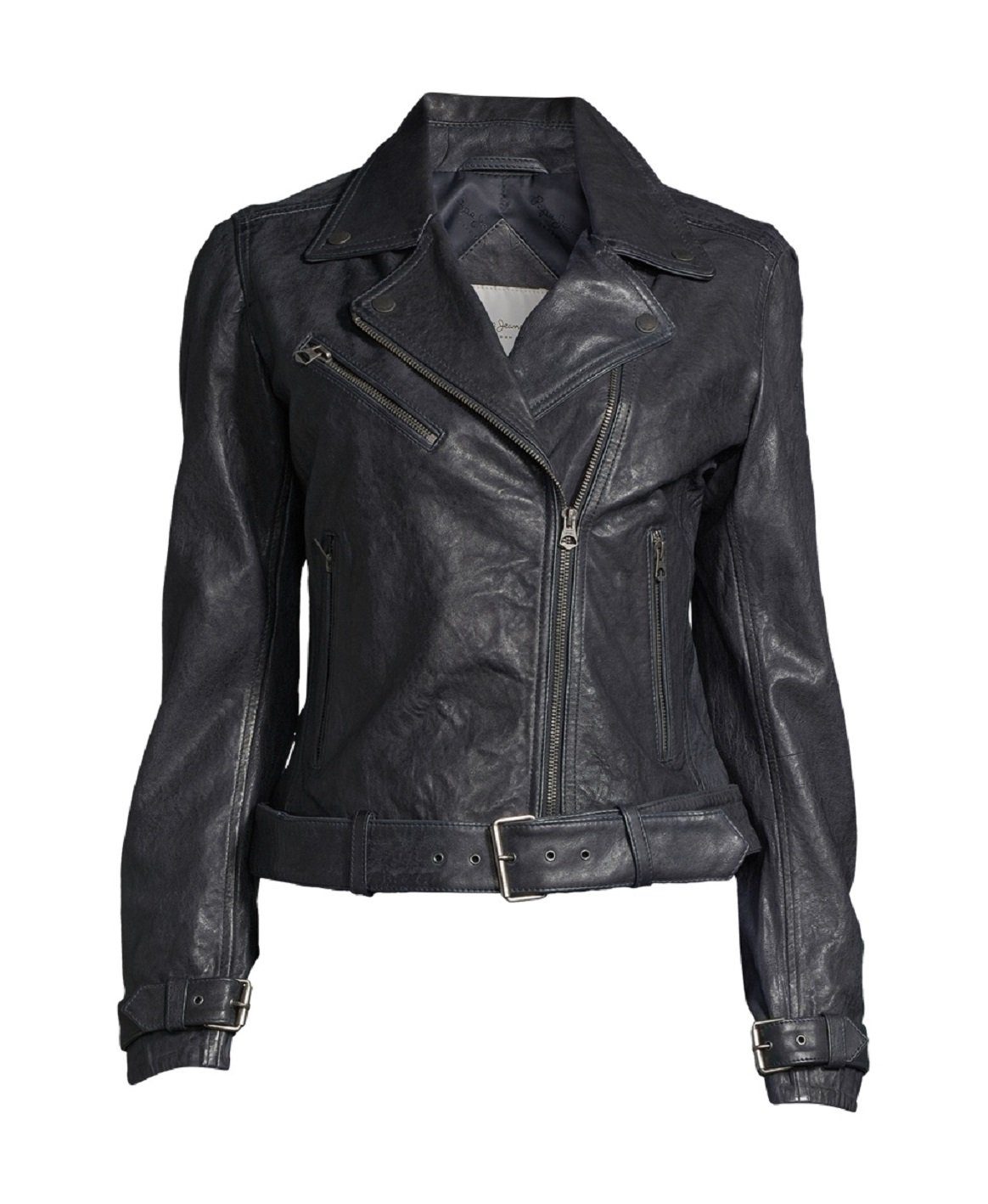 Pepe Jeans Lederjacke Pepe Damen Jacke, Pepe Jeans Amelia Biker Lederjacke Damen.
