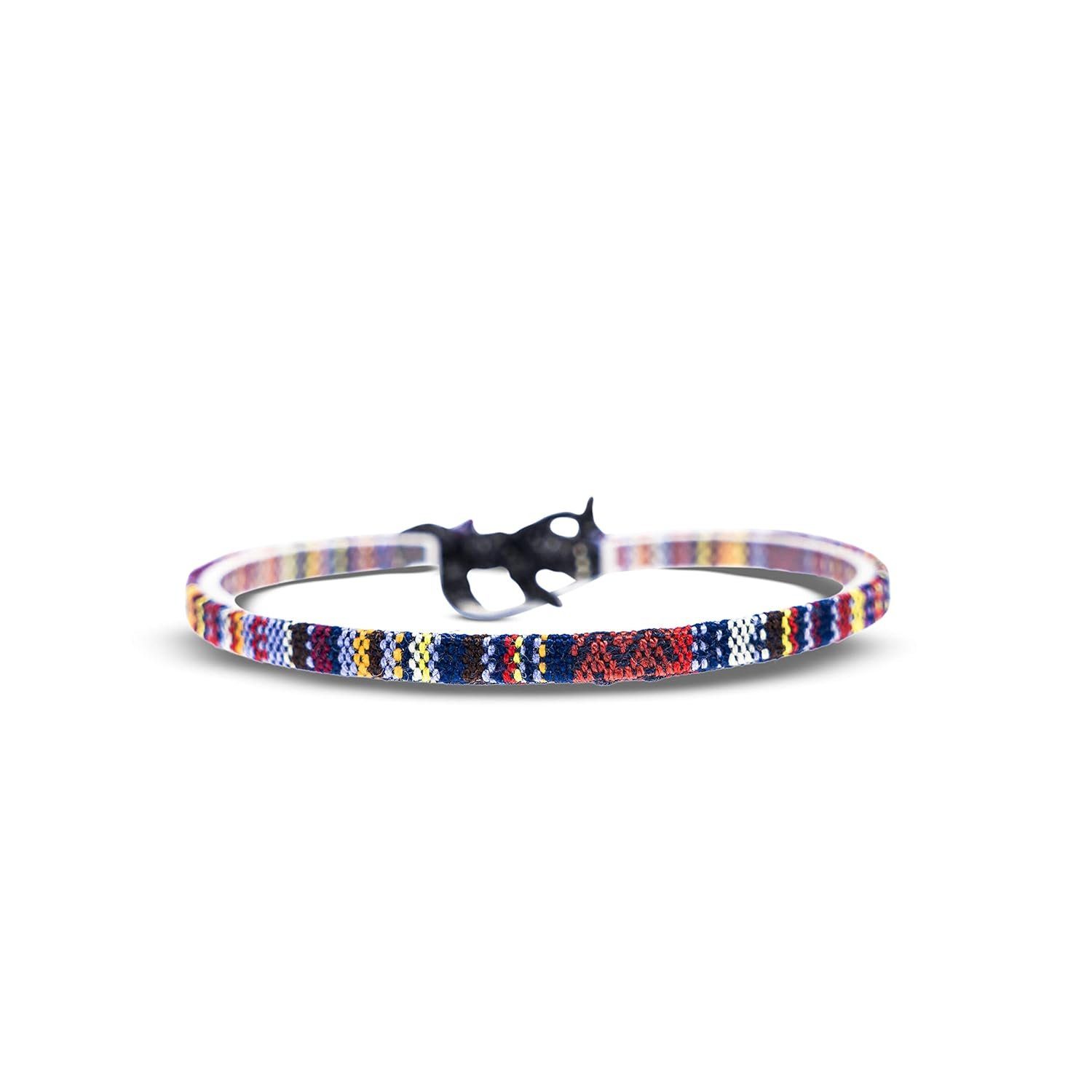 Made by Nami Freundschaftsarmband Surfer Fußband Boho, Wasserfest Verstellbar Hippie Ethno Festival