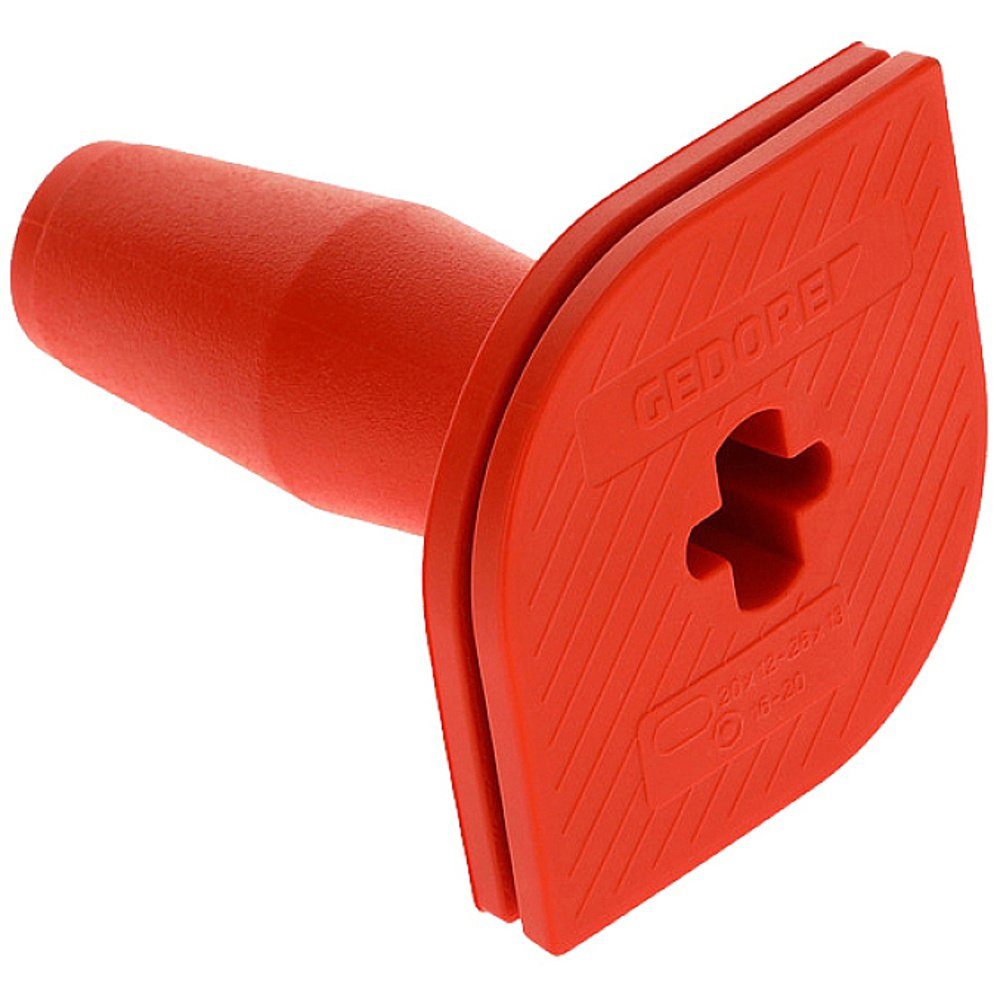 Flachmeißel Handschutzgriff rot PVC - - 8658500 Gedore GEDORE 108 f.Meißel Gedore UNI