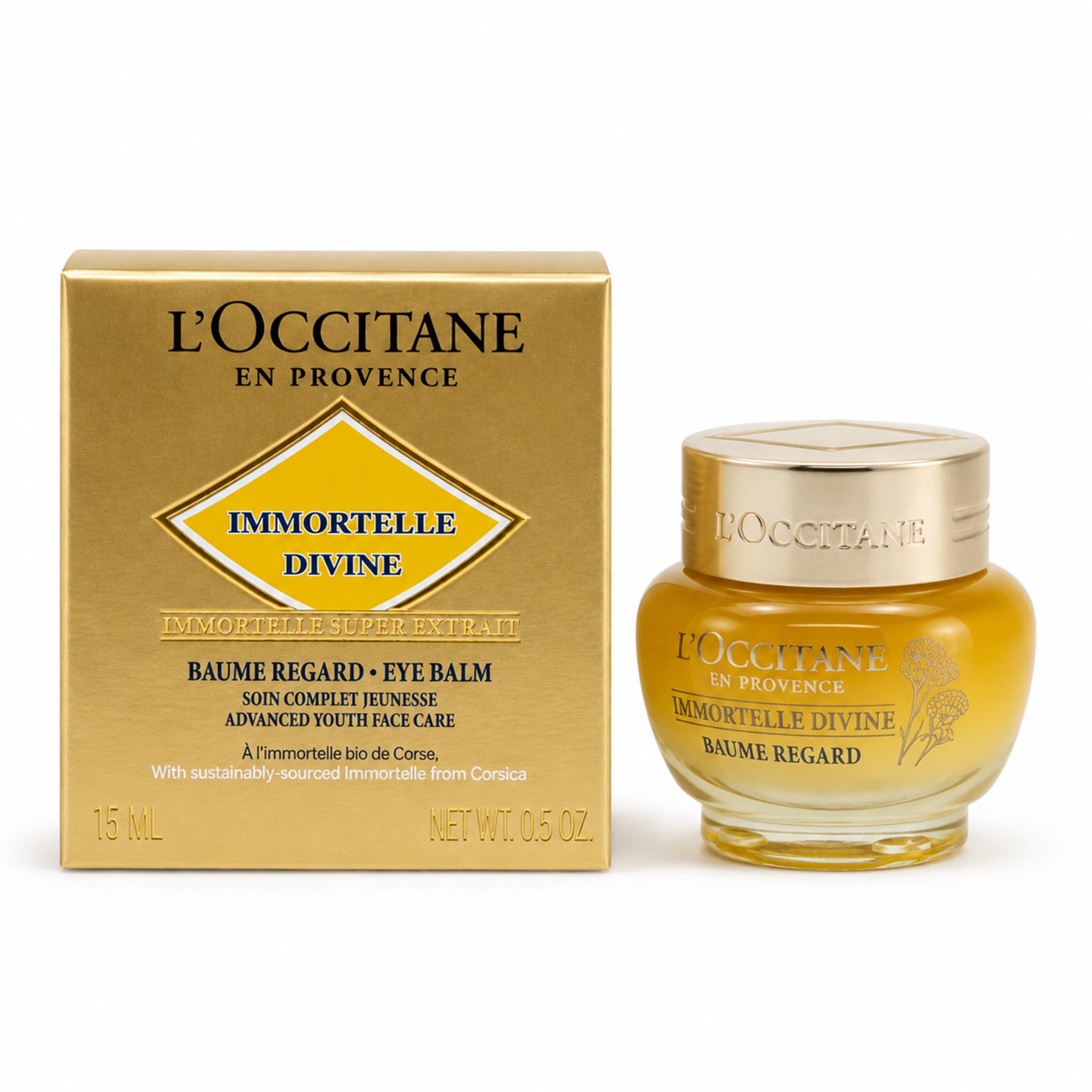 L'OCCITANE Augenbalsam L'Occitane Immortelle Divine Eye Balm 15ml