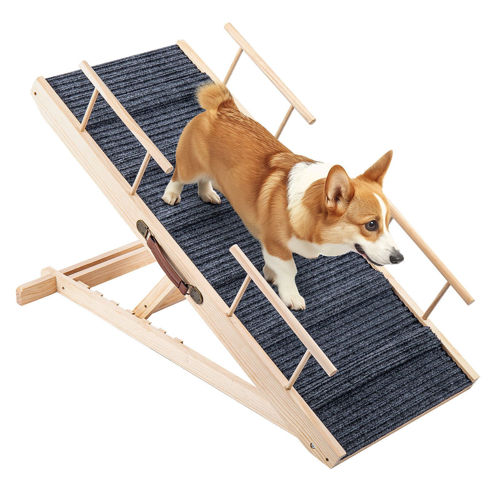 Youyijia Haustiertreppe Hunderampe Treppen & Stufen für Hunde Haustierrampe Klappbare