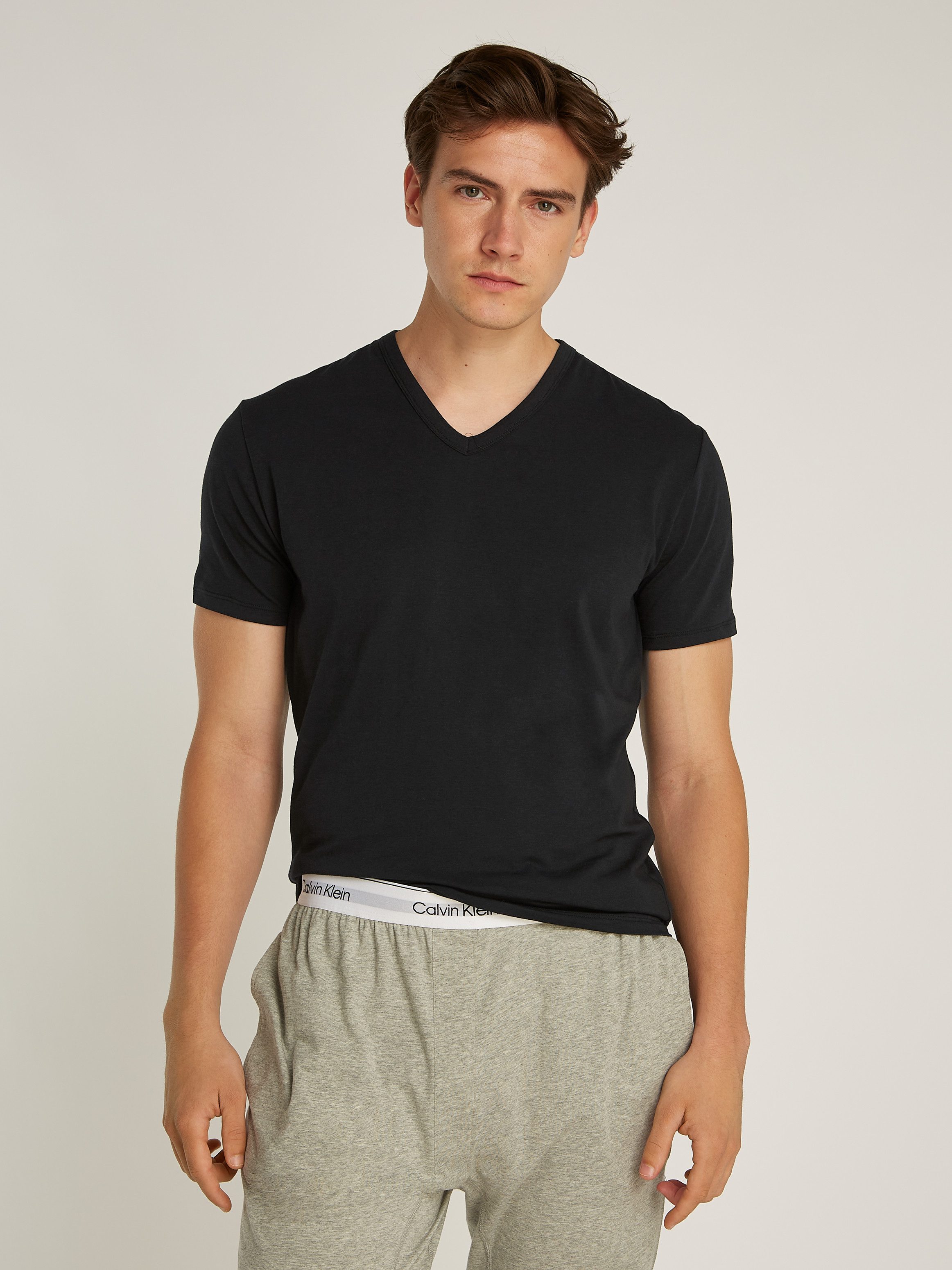 Calvin Klein Underwear T-Shirt (Packung, 3-tlg., 3er-Pack) mit Logo am Saum günstig online kaufen