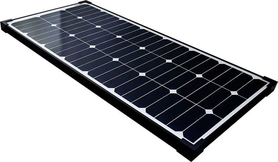 SPR-Ultra-80 extrem wiederstandsfähiges Monokristallin, 12V 80 offgridtec High-End W, SLIM Solarmodul 80W Solarpanel, ESG-Glas