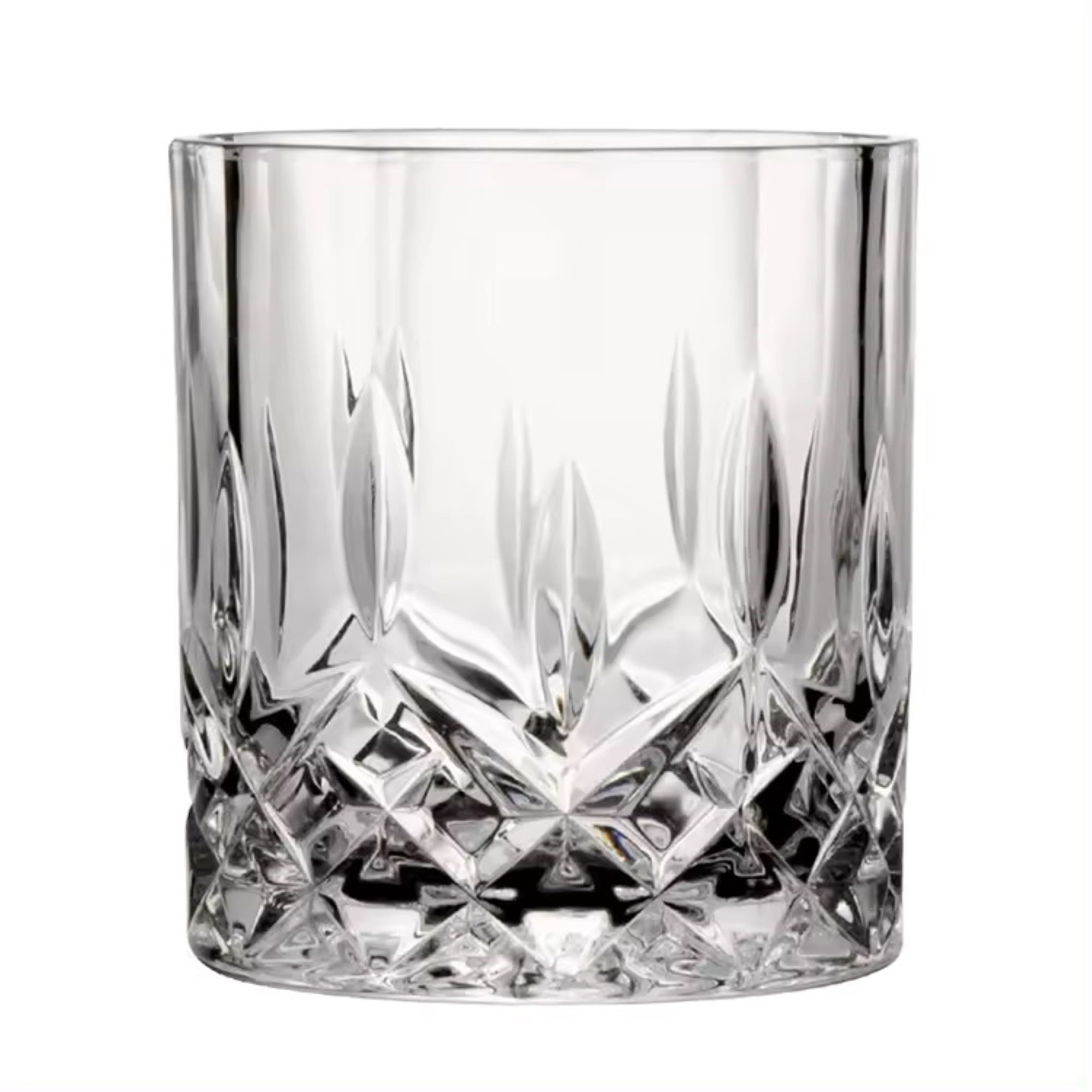 Cheffinger Gläser-Set 6 tlg. 340ml Gläser Whiskey Cocktail Chivas Kristall Timeless Retro