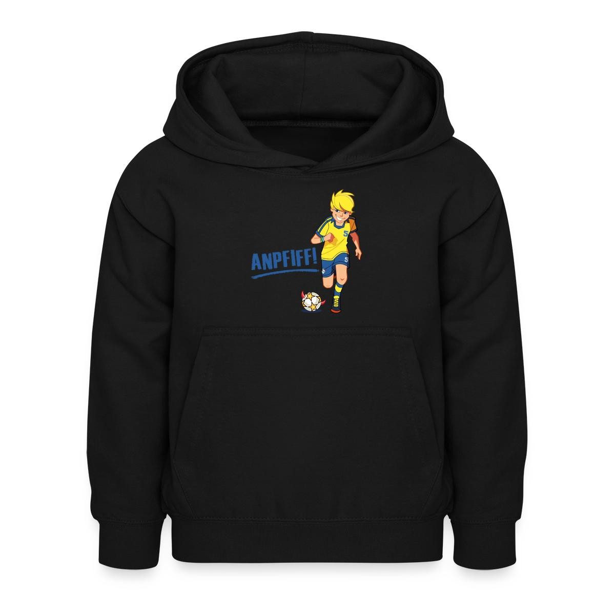Spreadshirt Teufelskicker Anpfiff Kinder Hoodie (1-tlg)