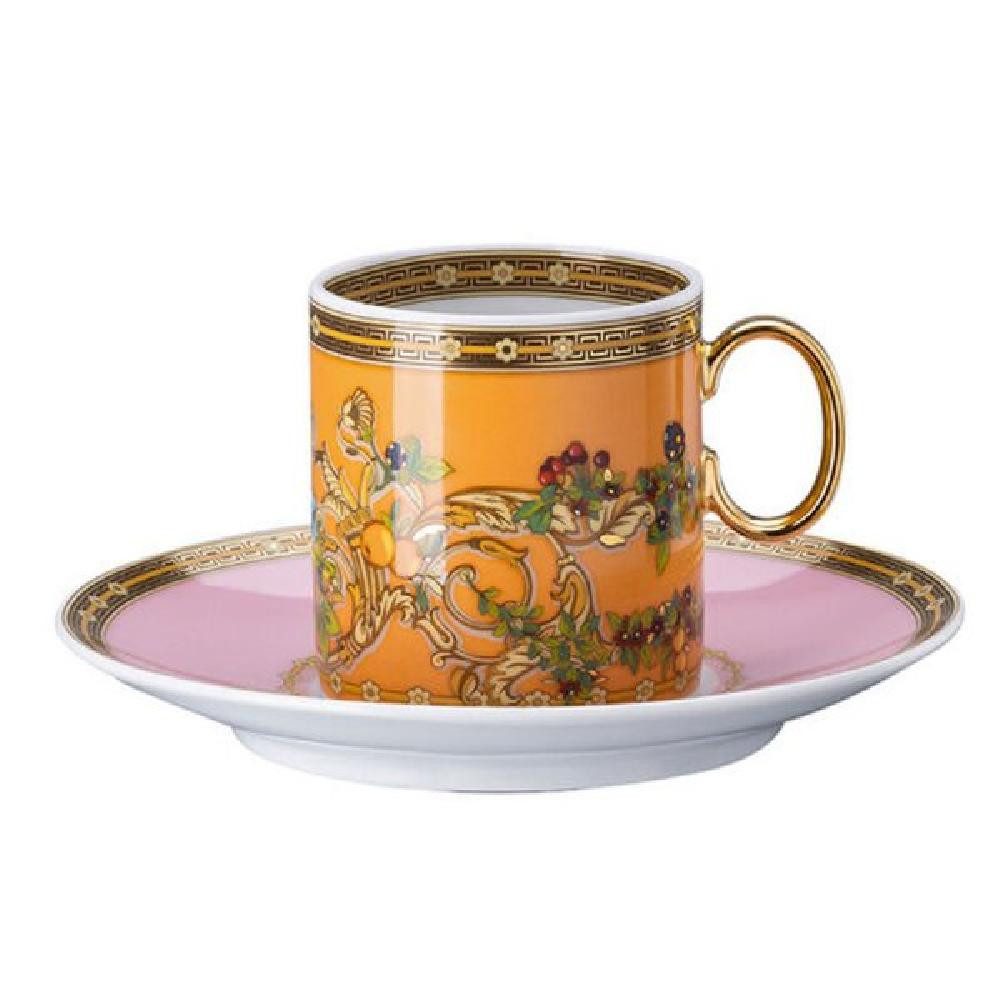 Versace Tasse by Rosenthal Espressotasse mit Untertasse Le Jardin de (2-teilig)
