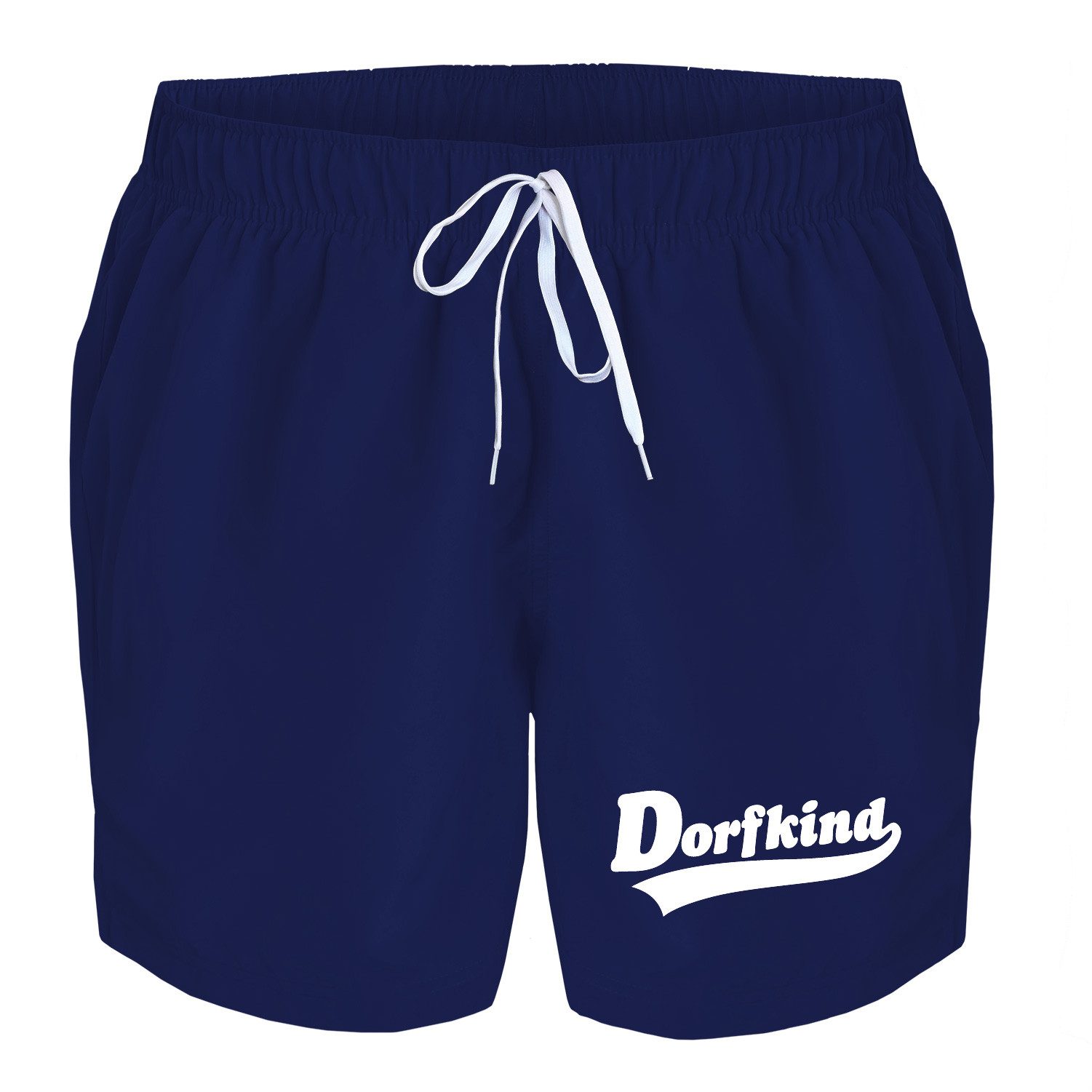 deinshirt Badehose Schwimmshorts Dorfkind Integrierter Netz-Slip, günstig online kaufen