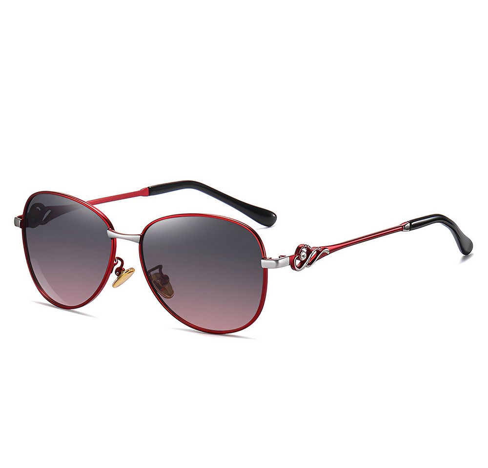 PACIEA Sonnenbrille Damen UV Schutz Polarisiert Metall Elegant Outdoor