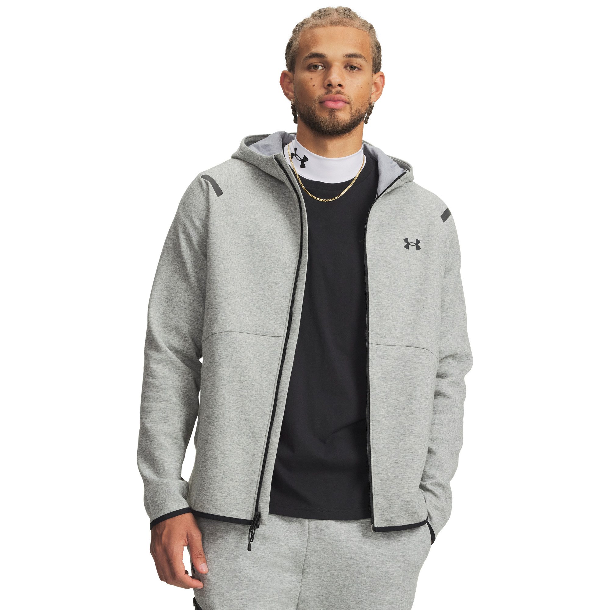 Under Armour® Allwetterjacke Under Armour Herren Kapuzenjacke UA Unstoppable Flc FZ HD EU 1389352