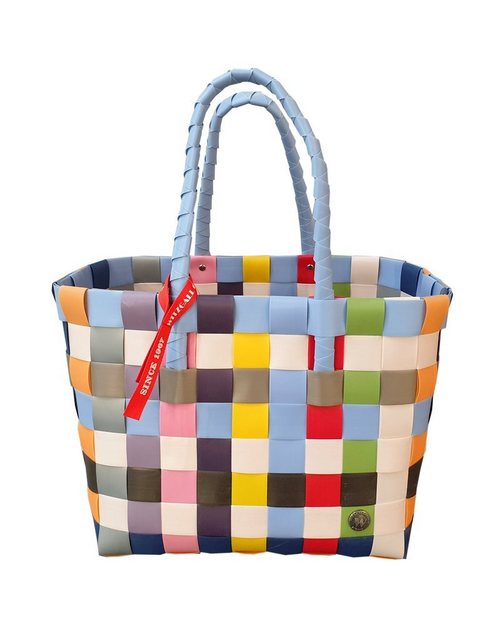 Witzgall Einkaufskorb “Witzgall ICE BAG Shopper Klassik 5010-77, Einkaufstasche multicolor pastell”, 25 l, robuster, recycelter Kunststoff
