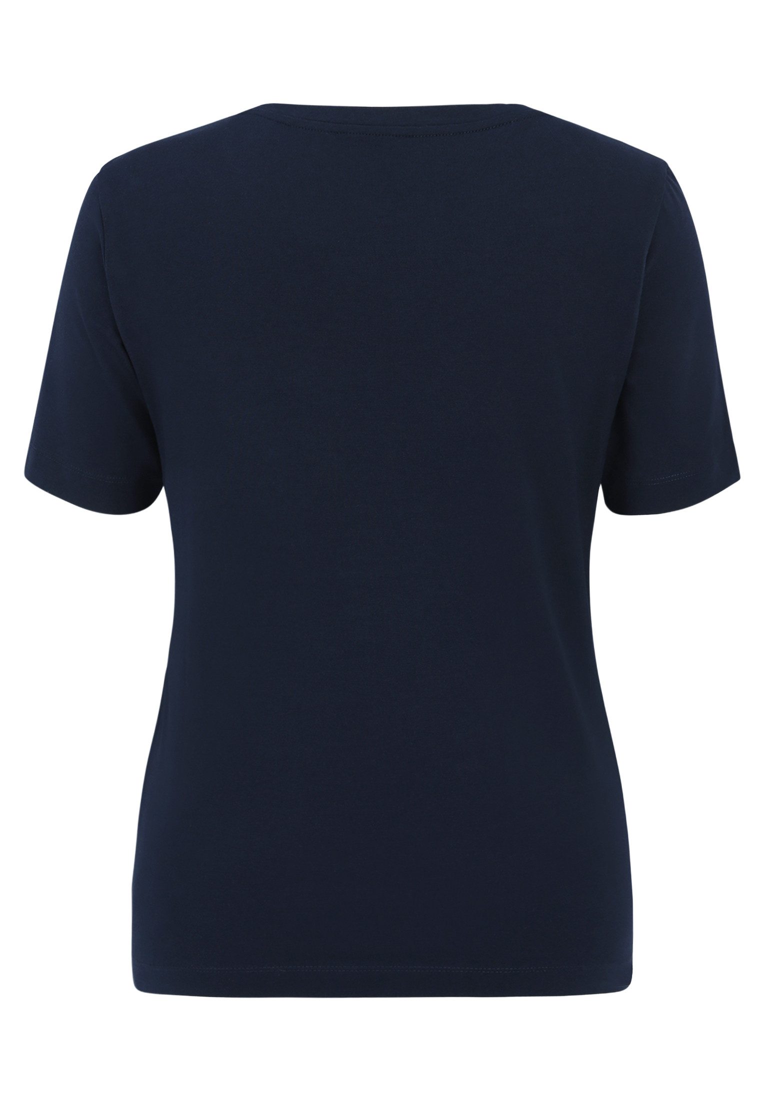 Betty&Co Kurzarmshirt Damen mit Rundhalsausschnitt (1-tlg) Form