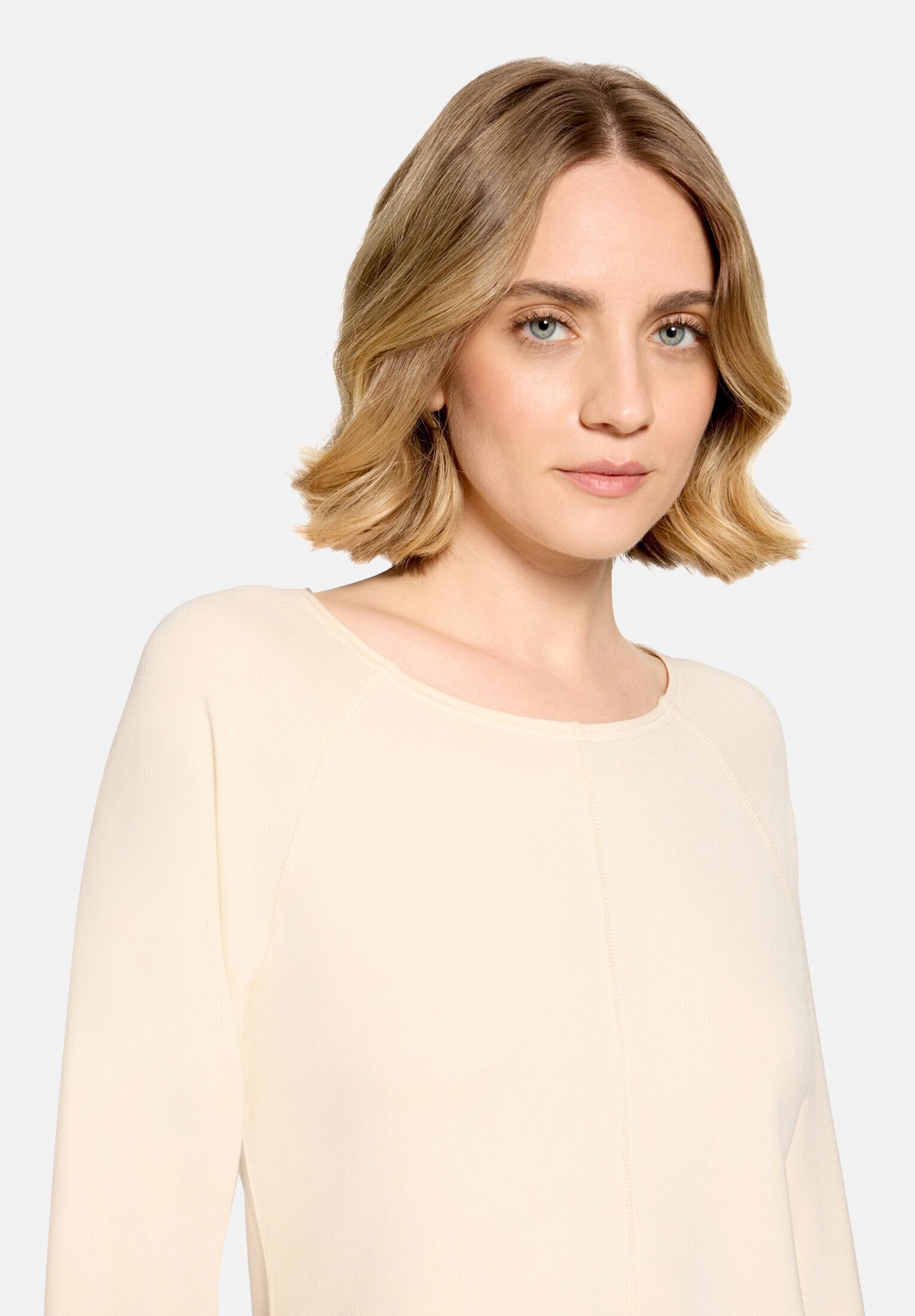 Cartoon Kurzarmshirt Damen mit Rundhalsausschnitt (1-tlg)