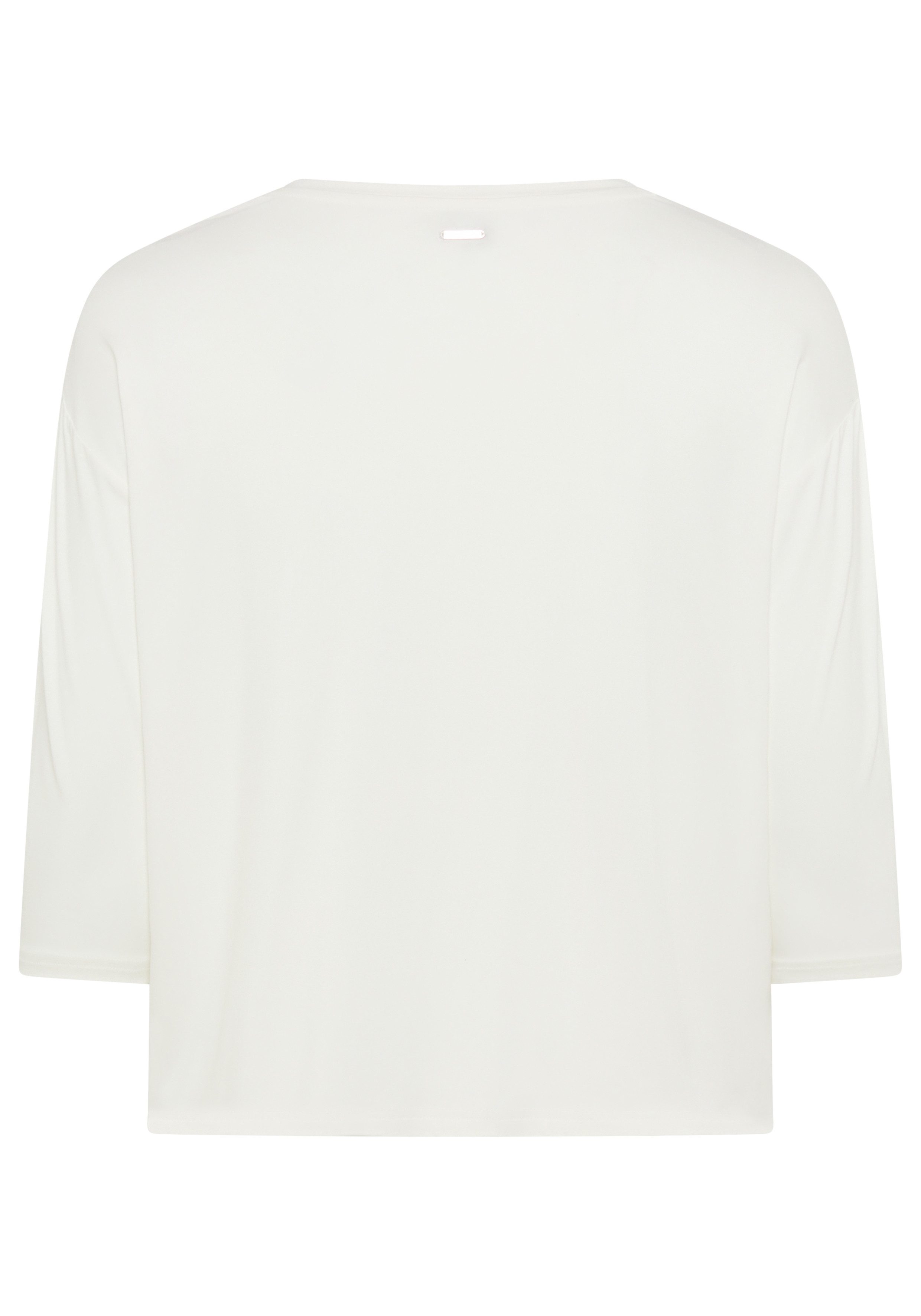 Laura Scott CURVE 3/4-Arm-Shirt Große Größen mit V-Ausschnitt und lockerer Passform