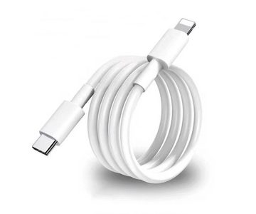 Ventarent Ladeset Schnellladegerät USB-C Lightning iPhone Ladekabel Ladegerät USB-Ladegerät (2,22 mA, Set, 2-tlg., Power Adapter 20W, Lightning Kabel iPhone Ladekabel, für iPhone 8 11 12 13 14 X XS XR Pro Max Mini SE, Power Delivery)