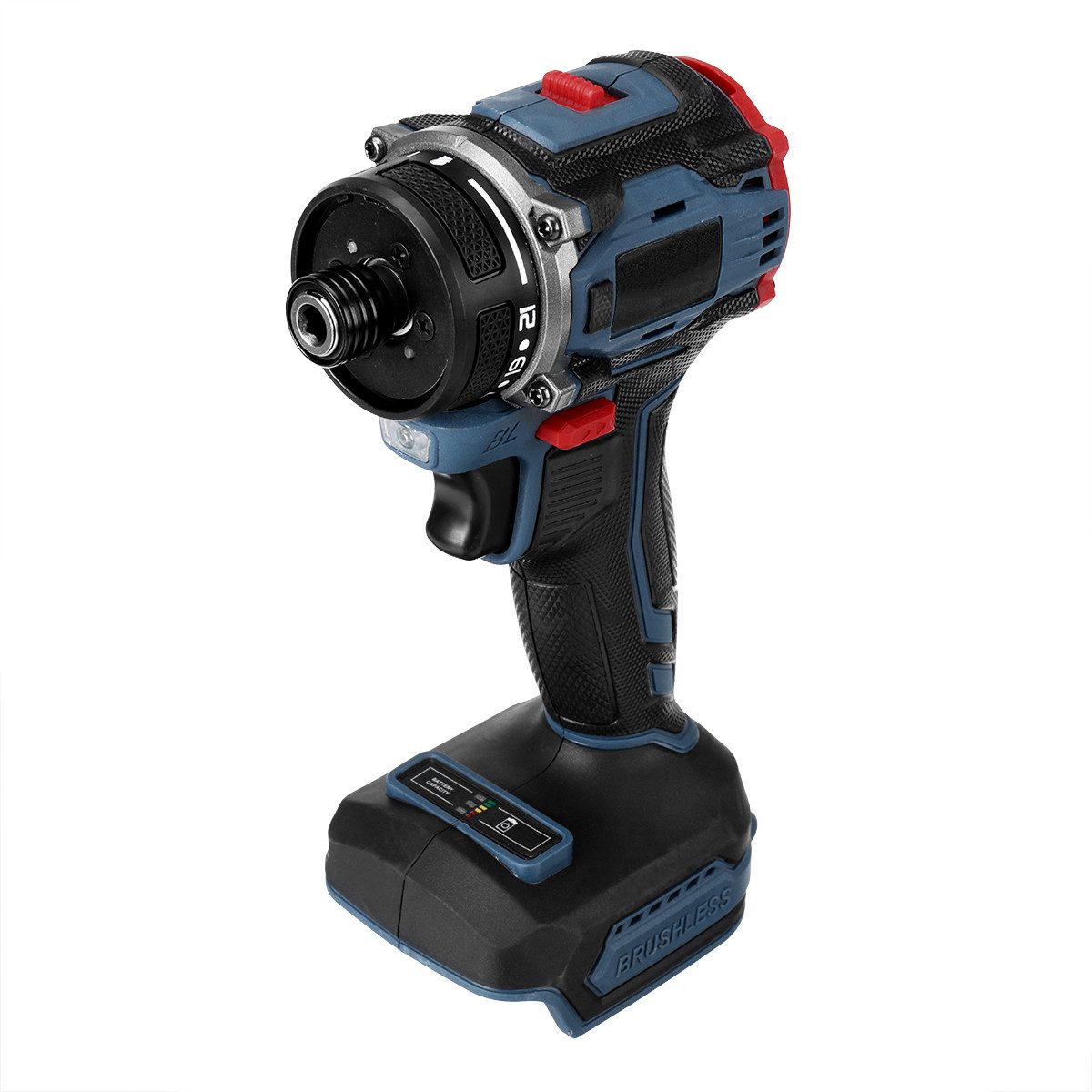 Insma Akku-Schlagschrauber, 4000 U/min, 280 Nm, (1-tlg), Bürstenlos, 2 Geschwindigkeiten, 280 Nm Drehmoment, ohne Akku