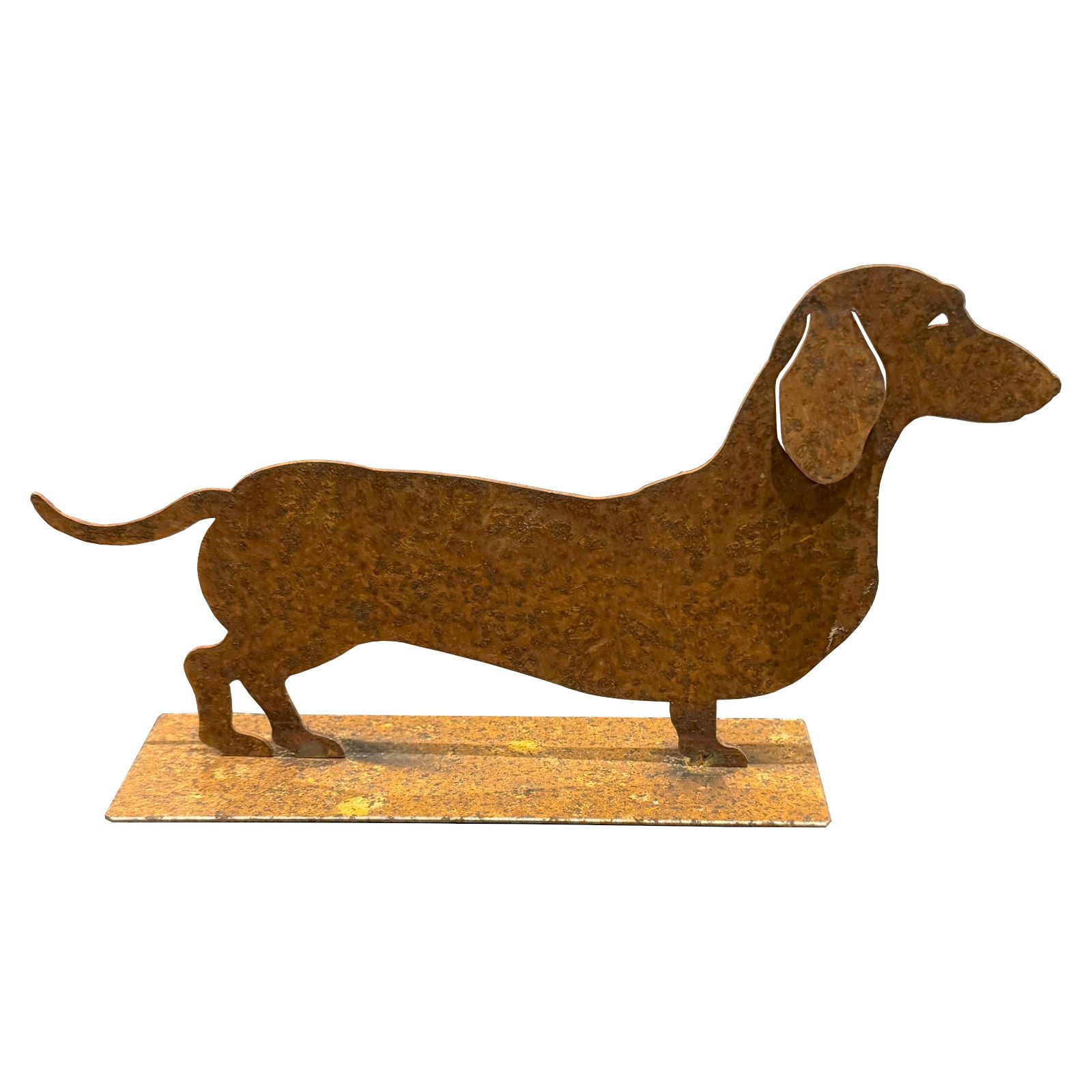 ZGM Dekofigur Rost Deko Dackeldame Sissy, Edle Handwerkskunst für Haus und günstig online kaufen