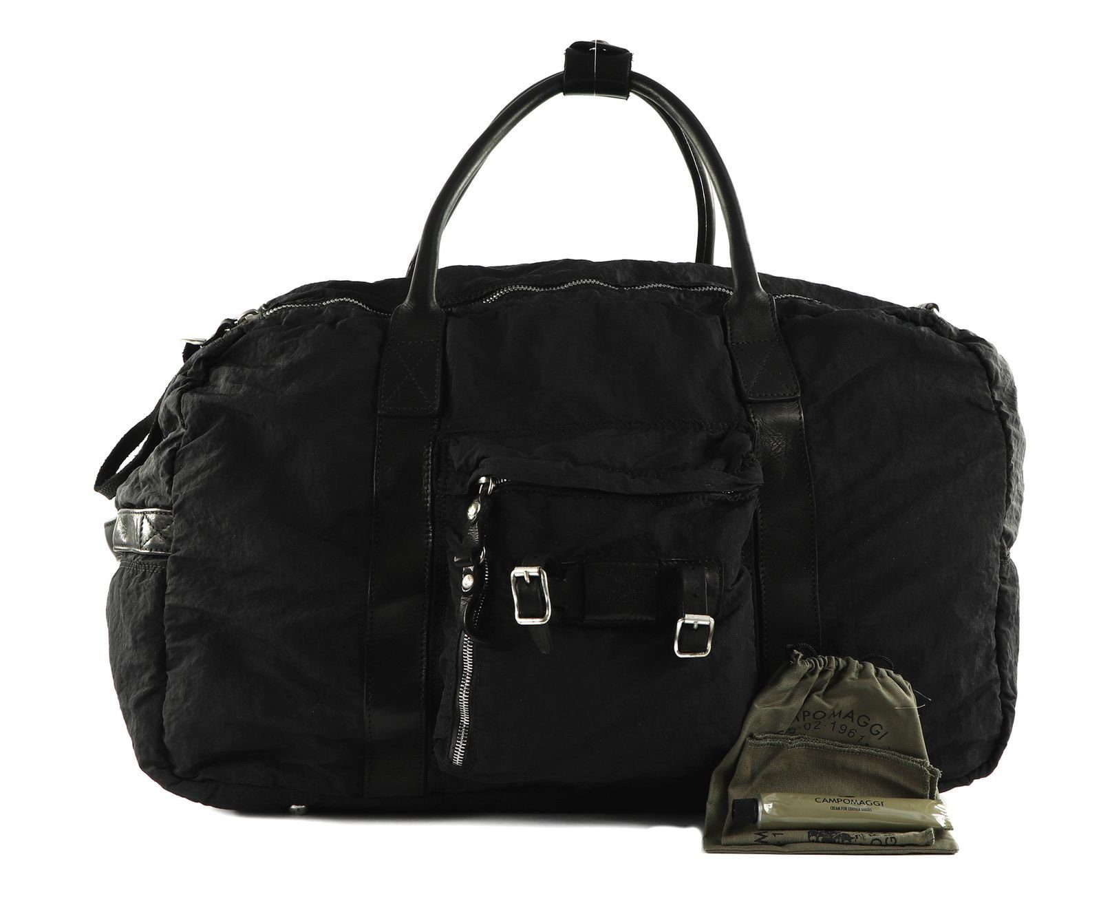 Nero Reisetasche + Plutone / Campomaggi T Nero