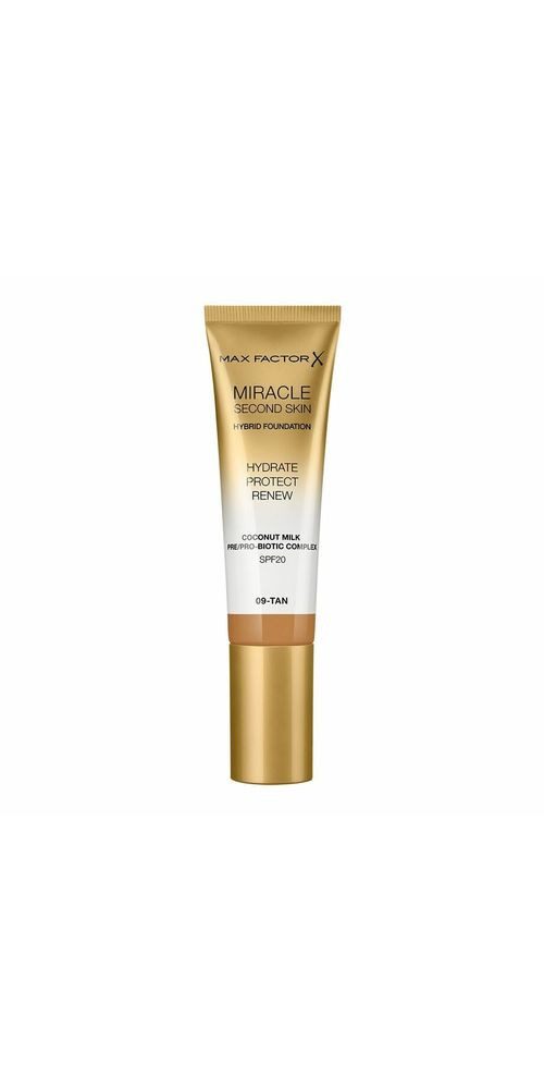 MAX FACTOR Foundation Max Factor Miracle Second Skin Foundation 09 Tan
