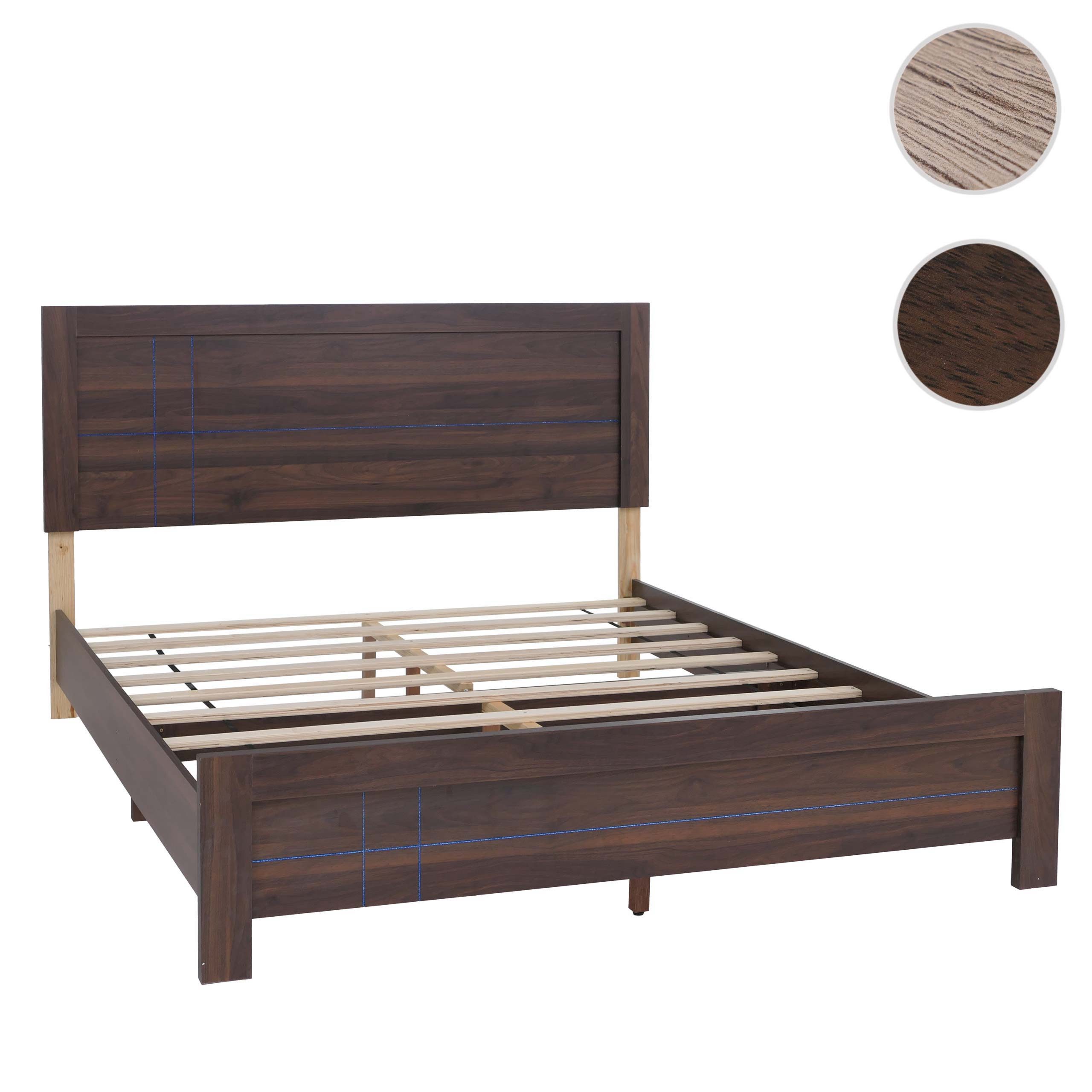 MCW Bettgestell MCW-P44-Q (1-tlg), Queen-Size: für Matratzen Größe 160x200 cm
