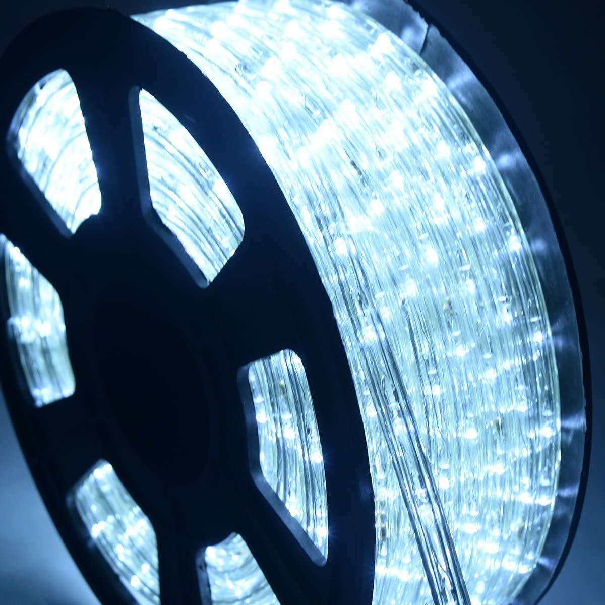COSTWAY LED-Lichterschlauch Lichterschlauch mit LEDs, 20m
