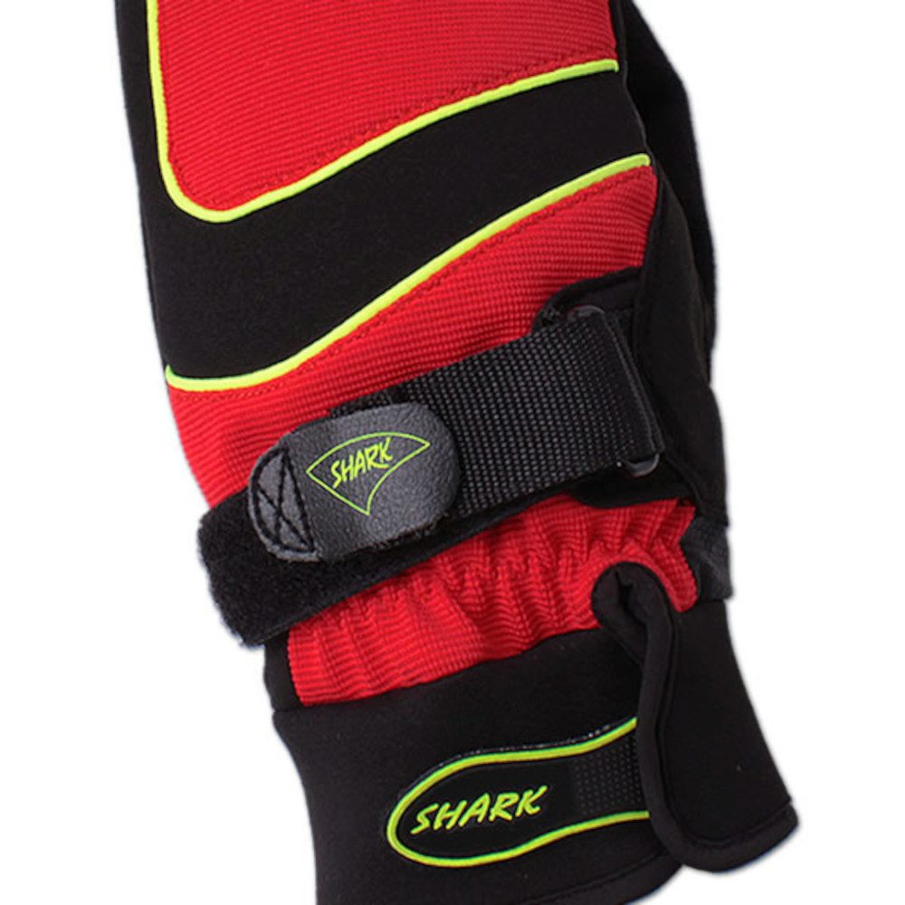 Leki Fäustlinge Shark Thermo Handschuhe Skihandschuhe mit Finger-Channels und Shark System, kompatibel mit Leki-Stöcken