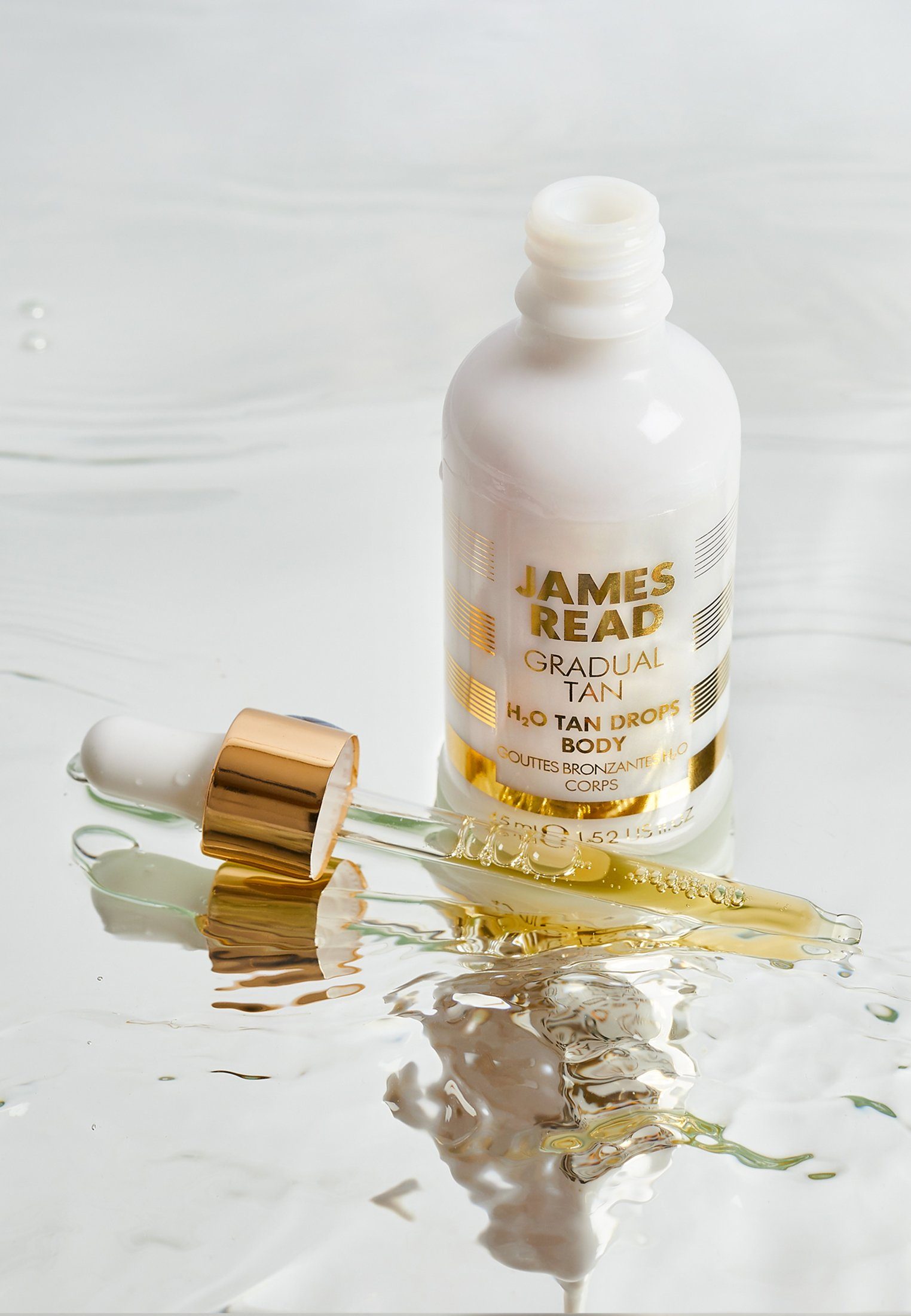 James James H2O Read Read Selbstbräunungskonzentrat Drops Body Tan Selbstbräuner