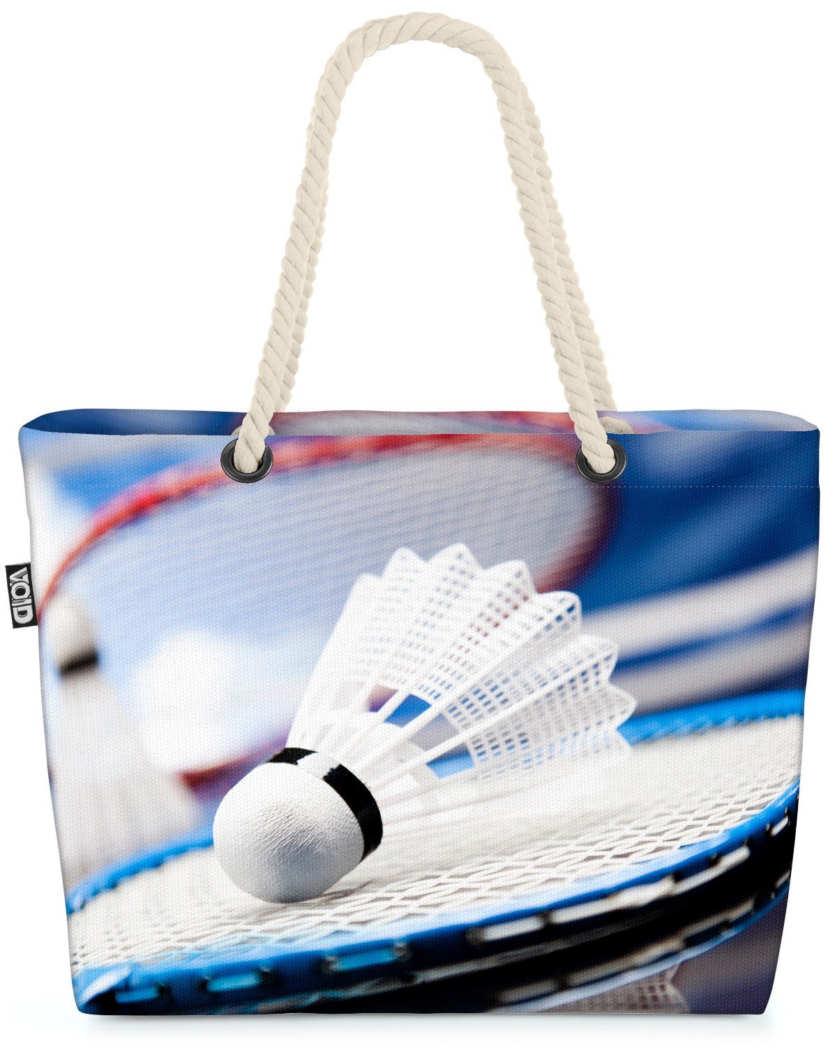 VOID Strandtasche (1-tlg), Badminton Schläger Federball badminton schiffchen sport ball aktion