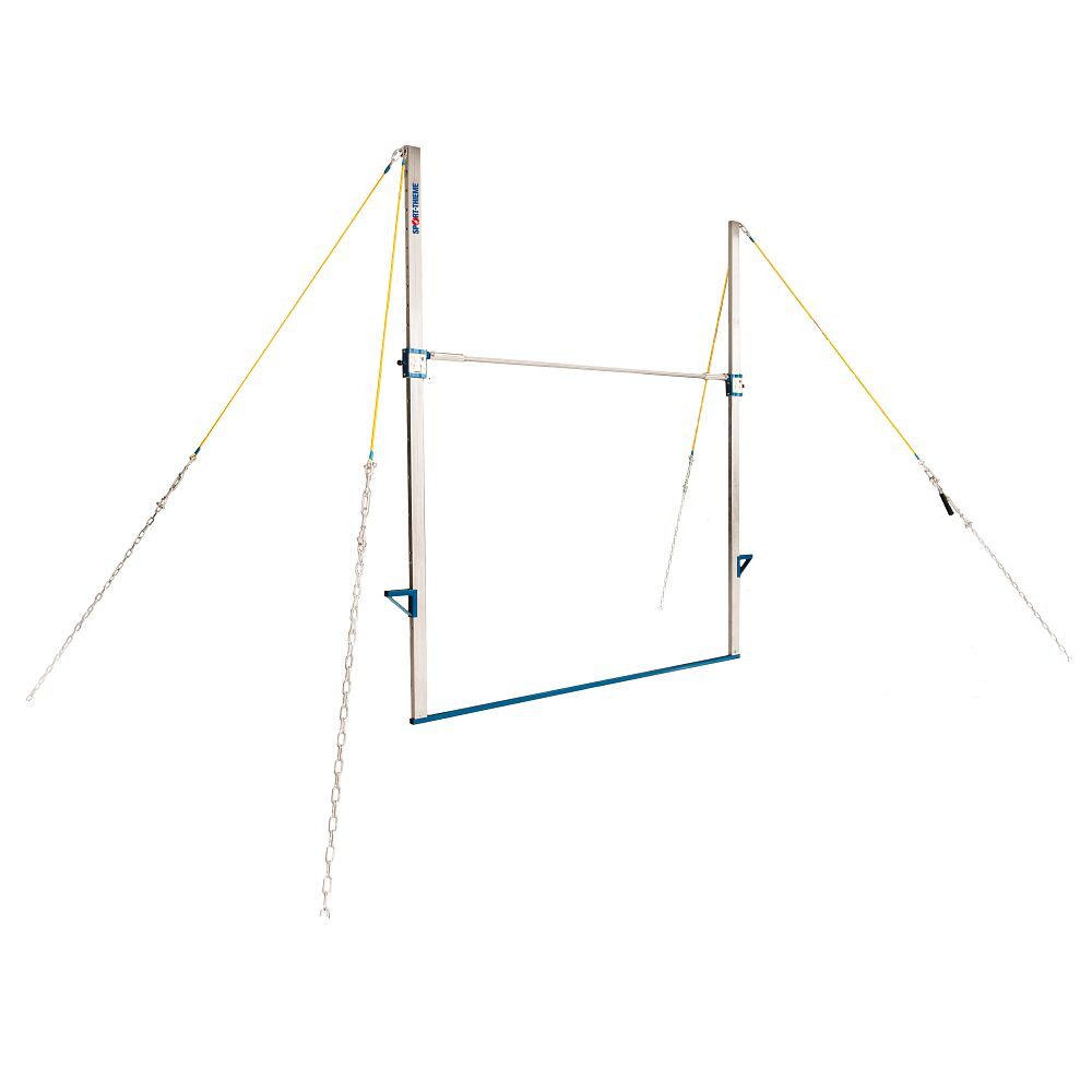 Sport-Thieme Turnreck Reck Flex inkl. Verspannung, Mit Klicksystem für einfache Höhenverstellung von 95-275 cm