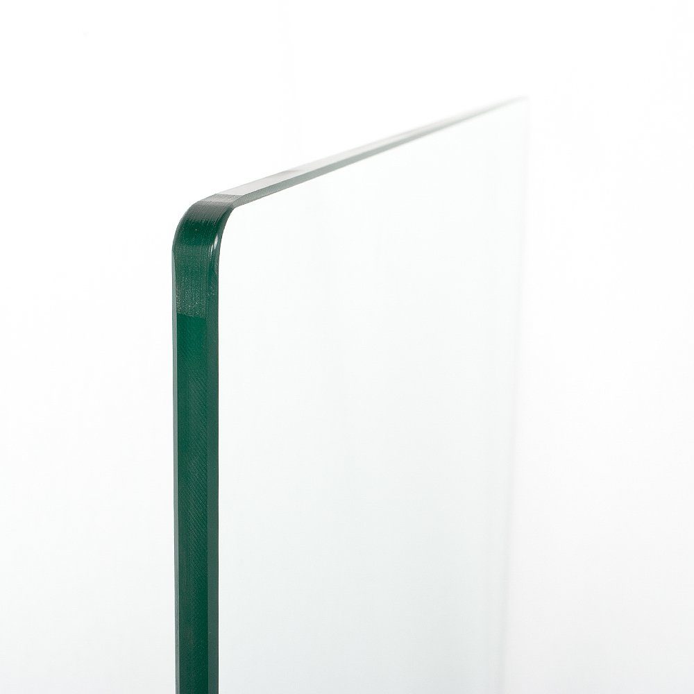 LebensWohnArt Tischplatte 8mm Stärke Glas TERRY Glasplatte ESG 90x60cm