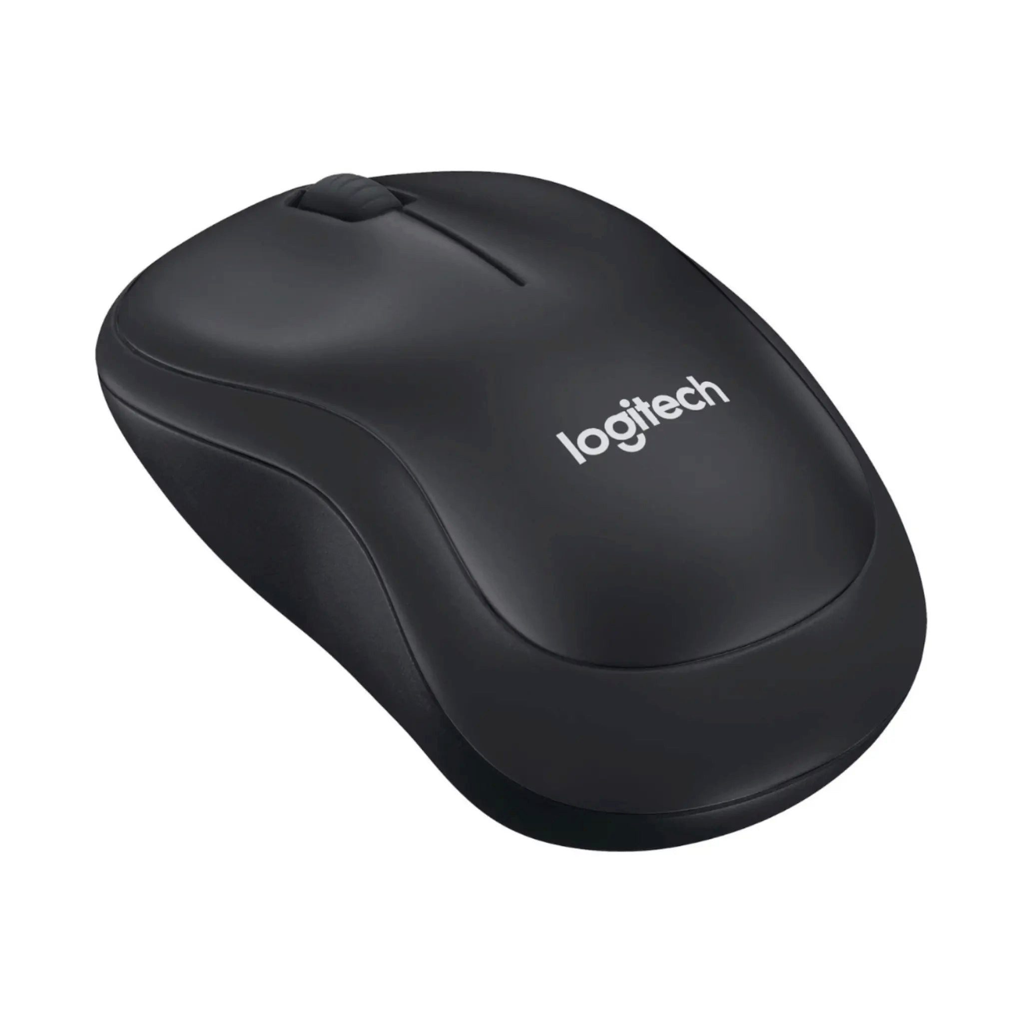 Logitech M220 Silent Maus (RF Wireless, Kabellos, Für Links- & Rechtshänder Maus)