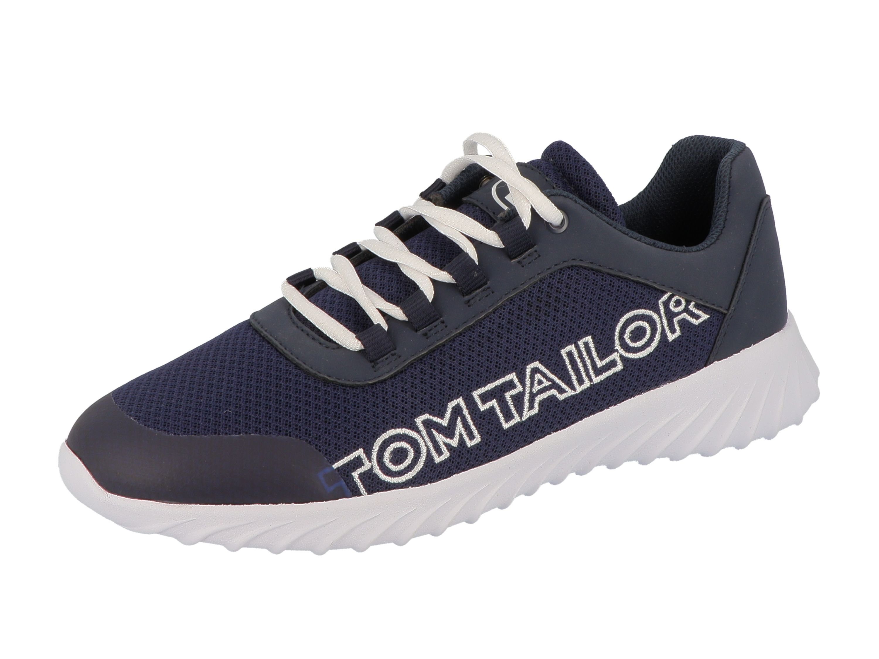 Sneaker navy Tailor für TOM Tom TAILOR Herren Schnürhalbschuhe