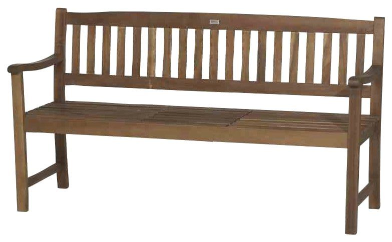 Siena Garden Gartenbank Florida, 2er Bank mit Tisch, Akazienholz, naturfarben