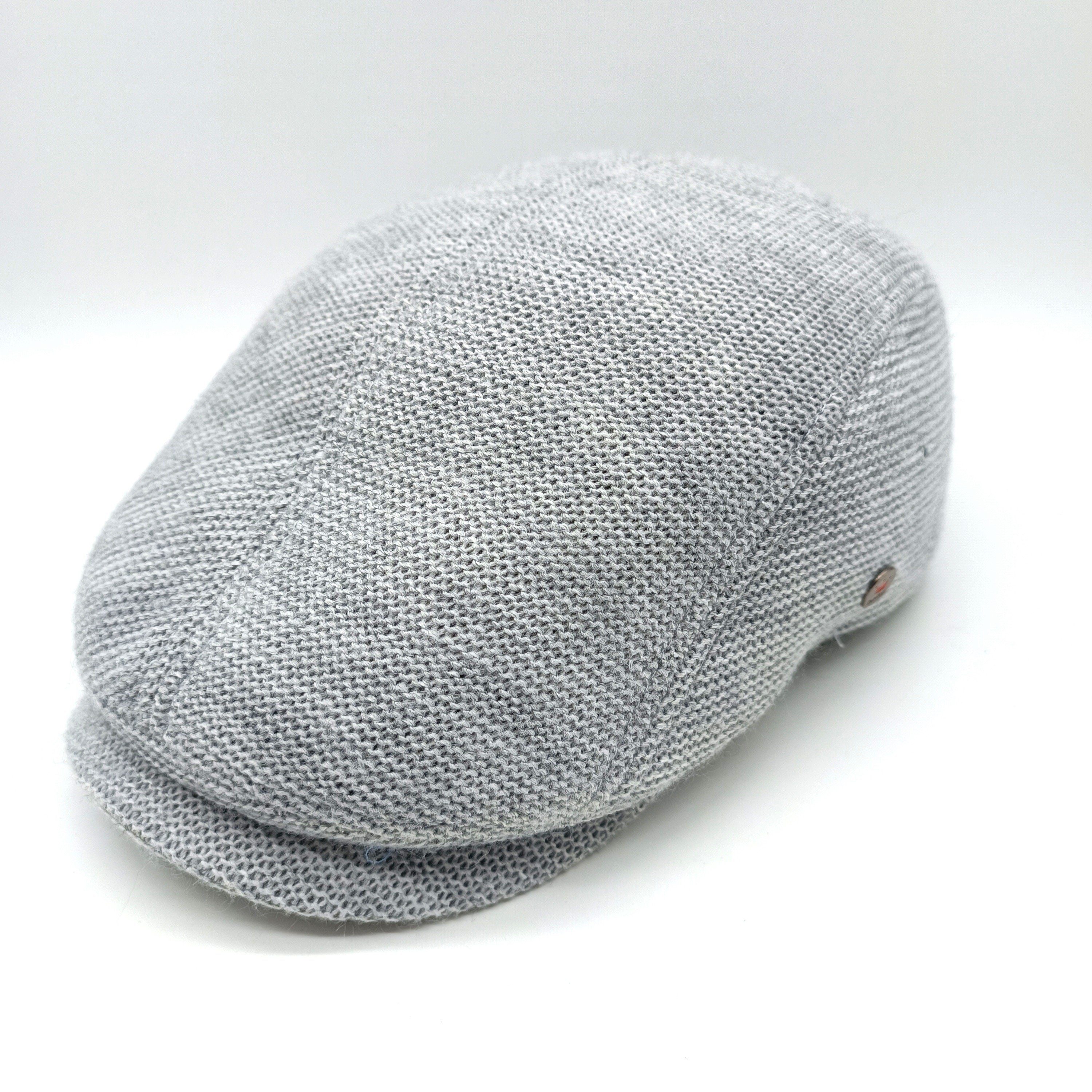 Cap mittelgrau Flatcap Balke Ohrenklappen Flat