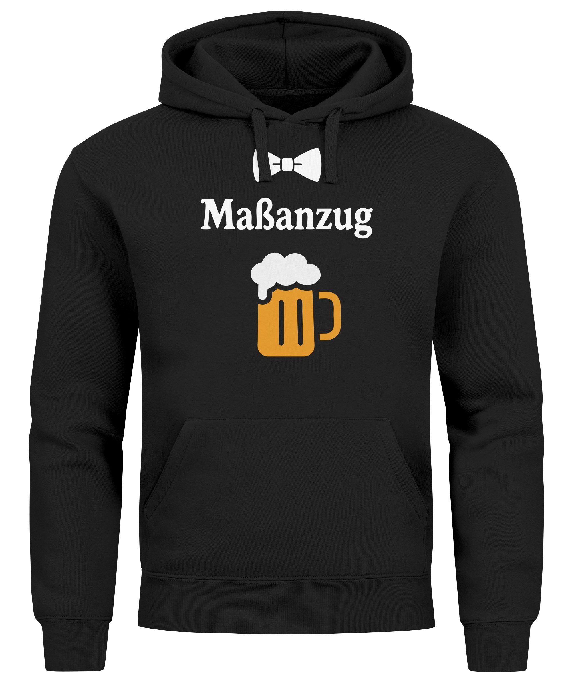 Hoodie Hoodie Herren für das Oktoberfest Maßanzug Fliege Maßkrug Ersatz