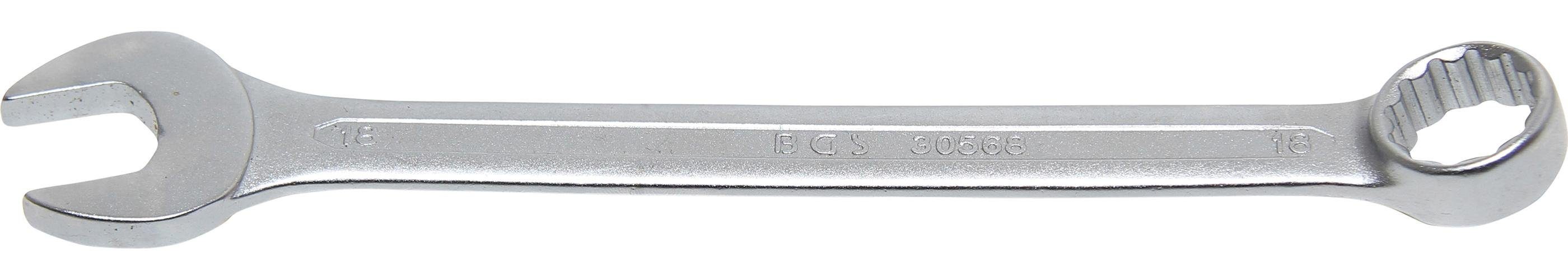 BGS technic Maulschlüssel Maul-Ringschlüssel, SW 18 mm