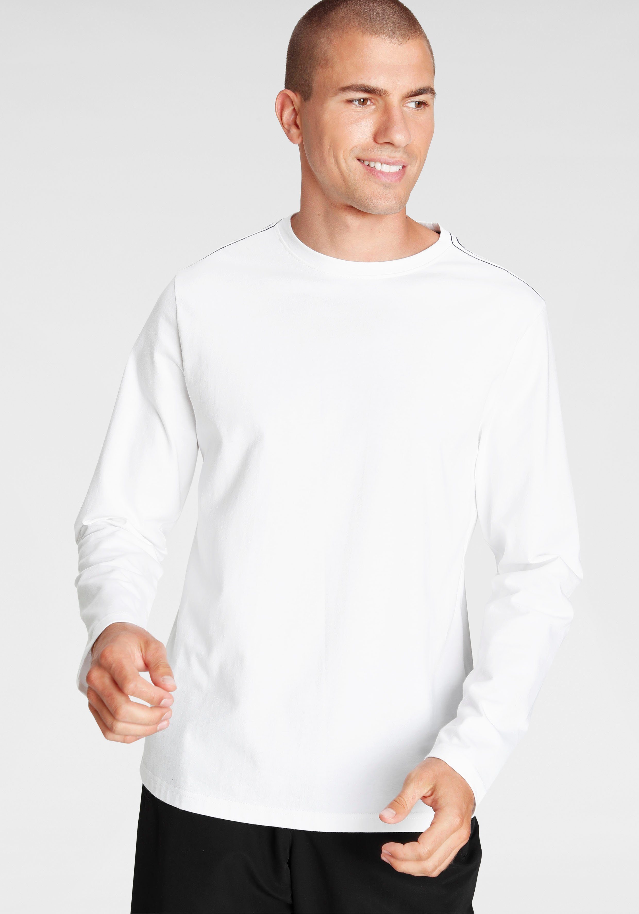Eastwind Langarmshirt (3er-Pack) Langarm, Basic-Stil, Rundhals-Ausschnitt, günstig online kaufen