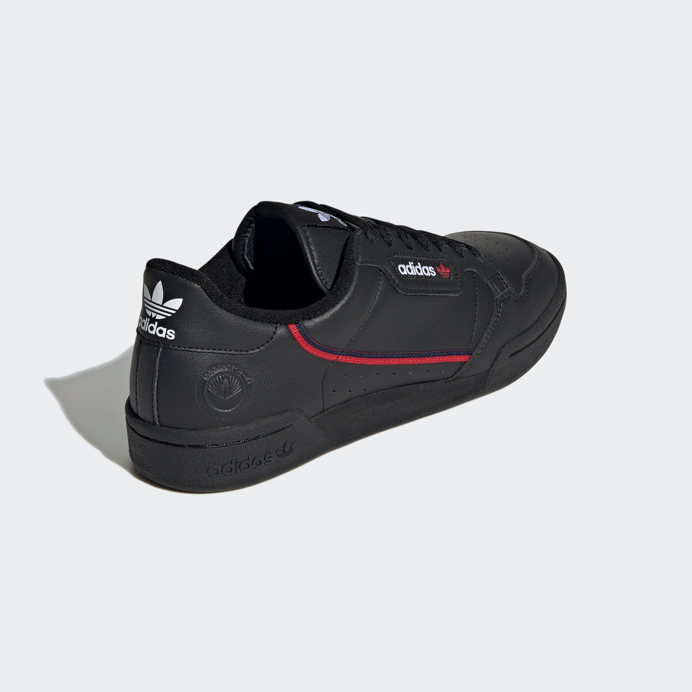 Originals VEGAN Sneaker 80 CONTINENTAL CBLACK-CONAVY-SCARLE adidas