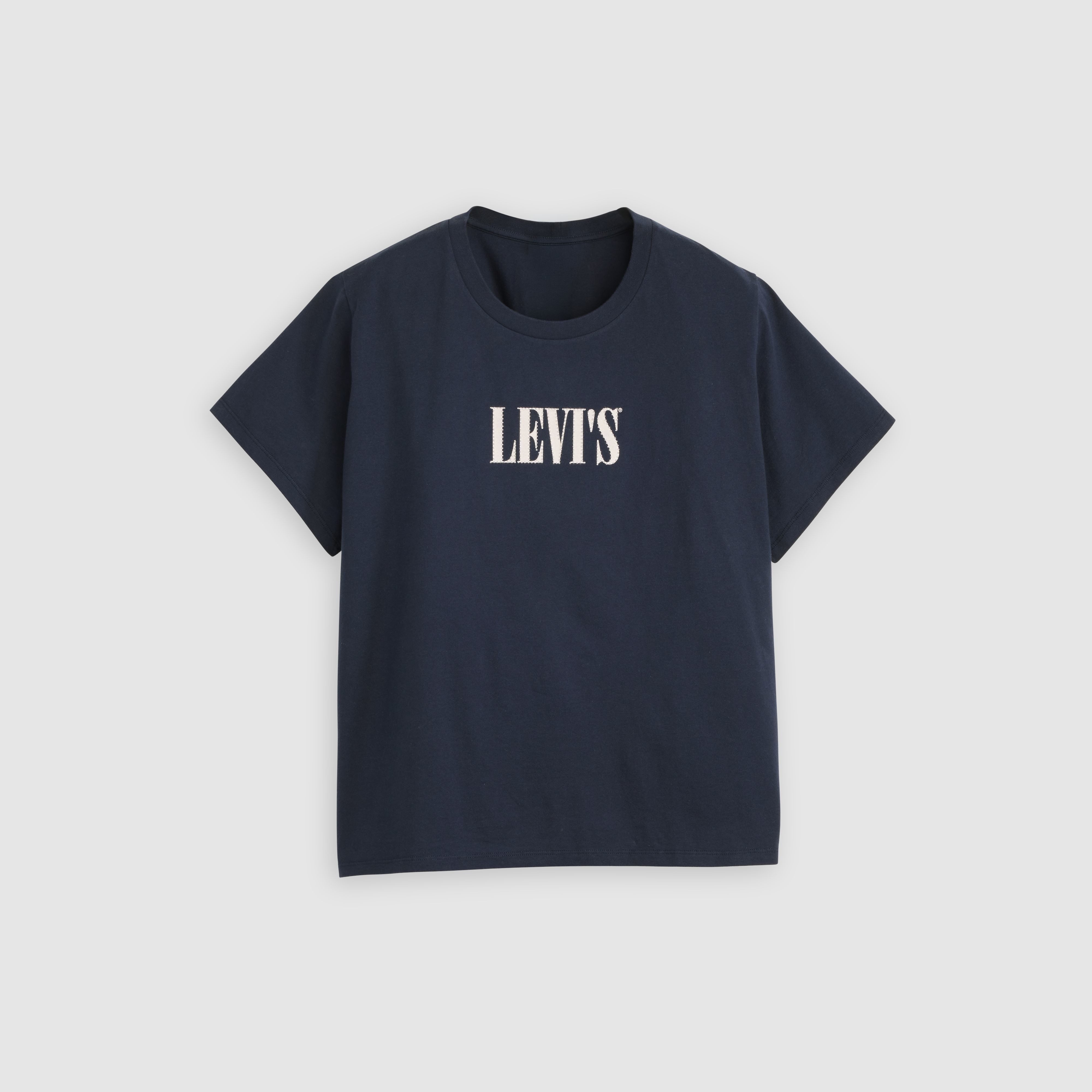 Levi's® Plus T-Shirt PERFECT TEE Figurumspielende Passform – Bild 5 von 5