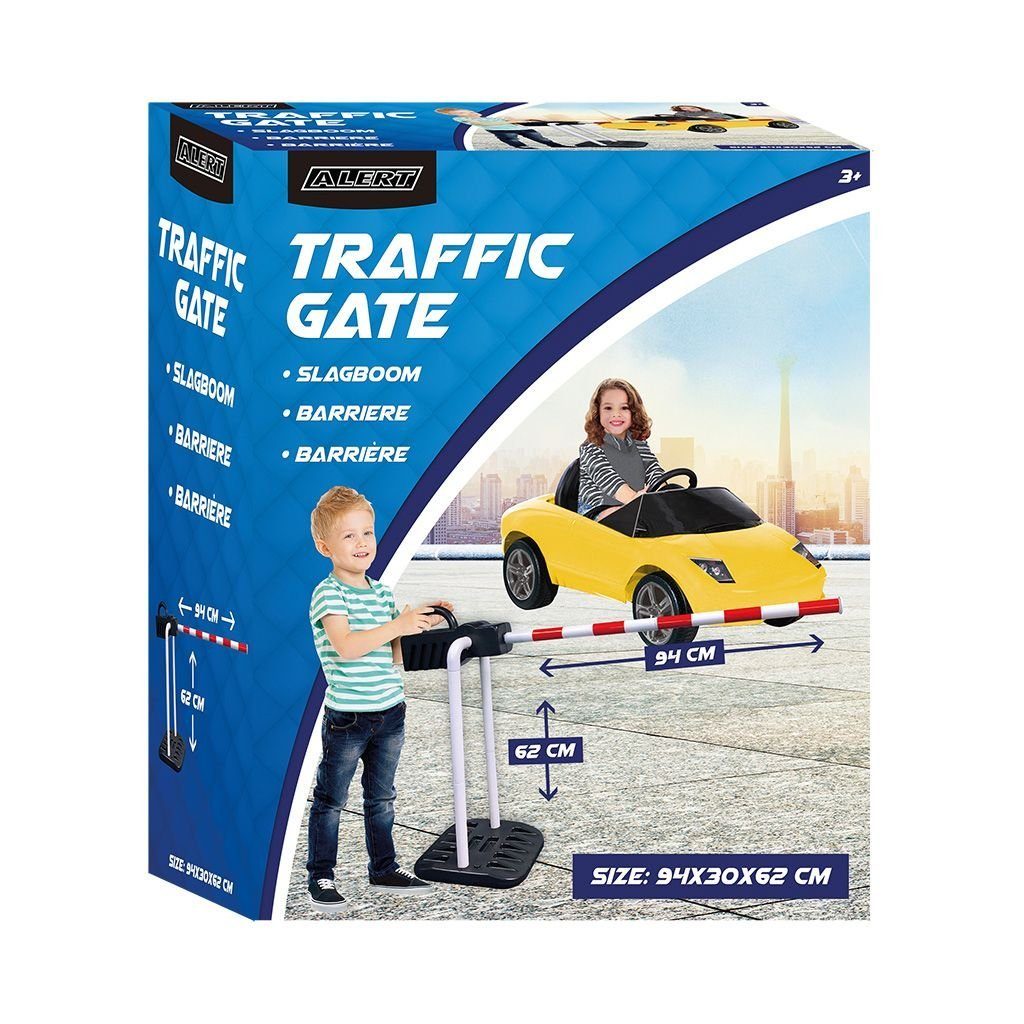 Alert Spielzeug-Gartenset Spielzeug Schranke für Kinder - Verkehrszeichen, (Packung)