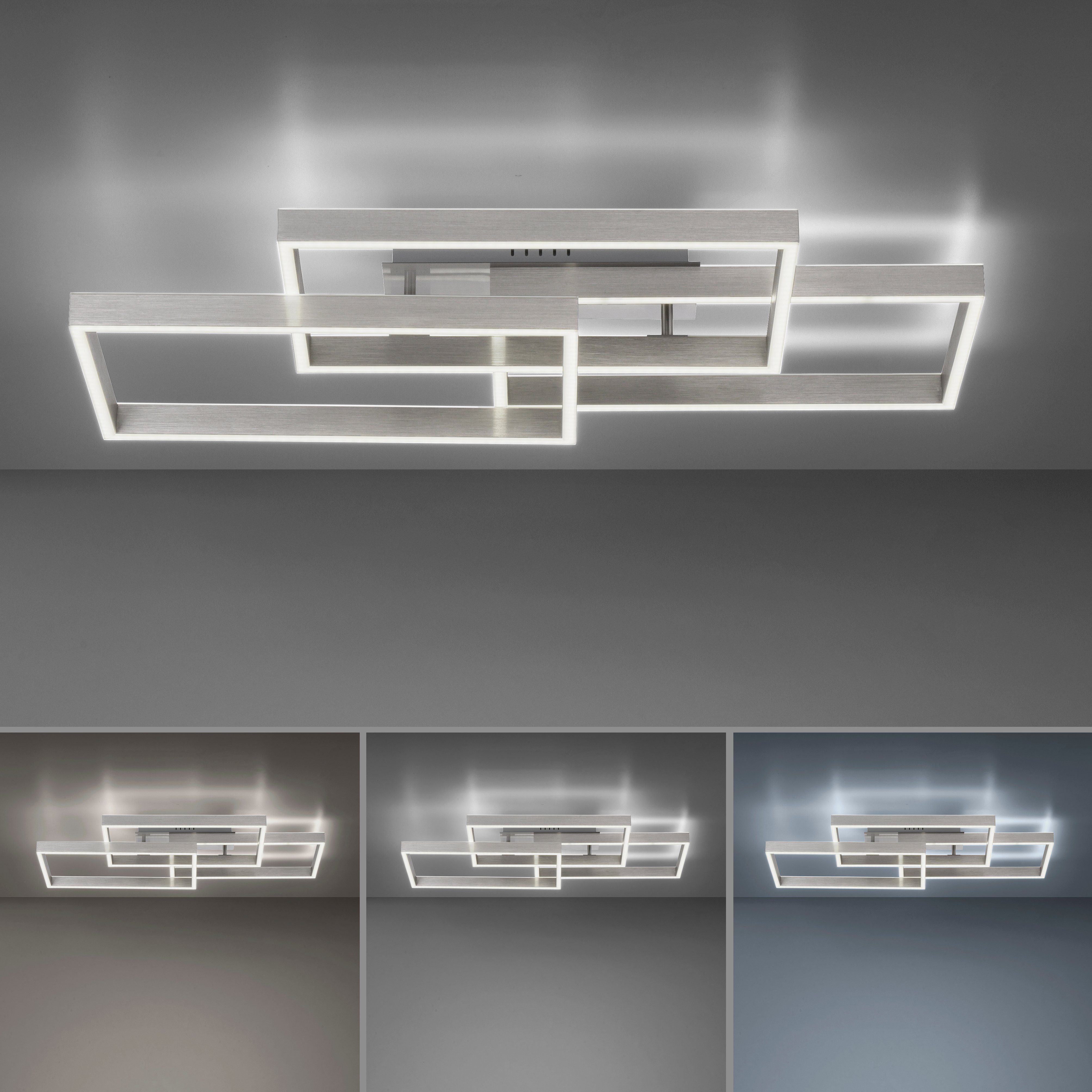 Paul Neuhaus Deckenleuchte über warmweiß LED, PAAN, kaltweiß, CCT Funk dimmbar LED - integriert, Fernbedienung, inkl., - fest über Fernbedienung