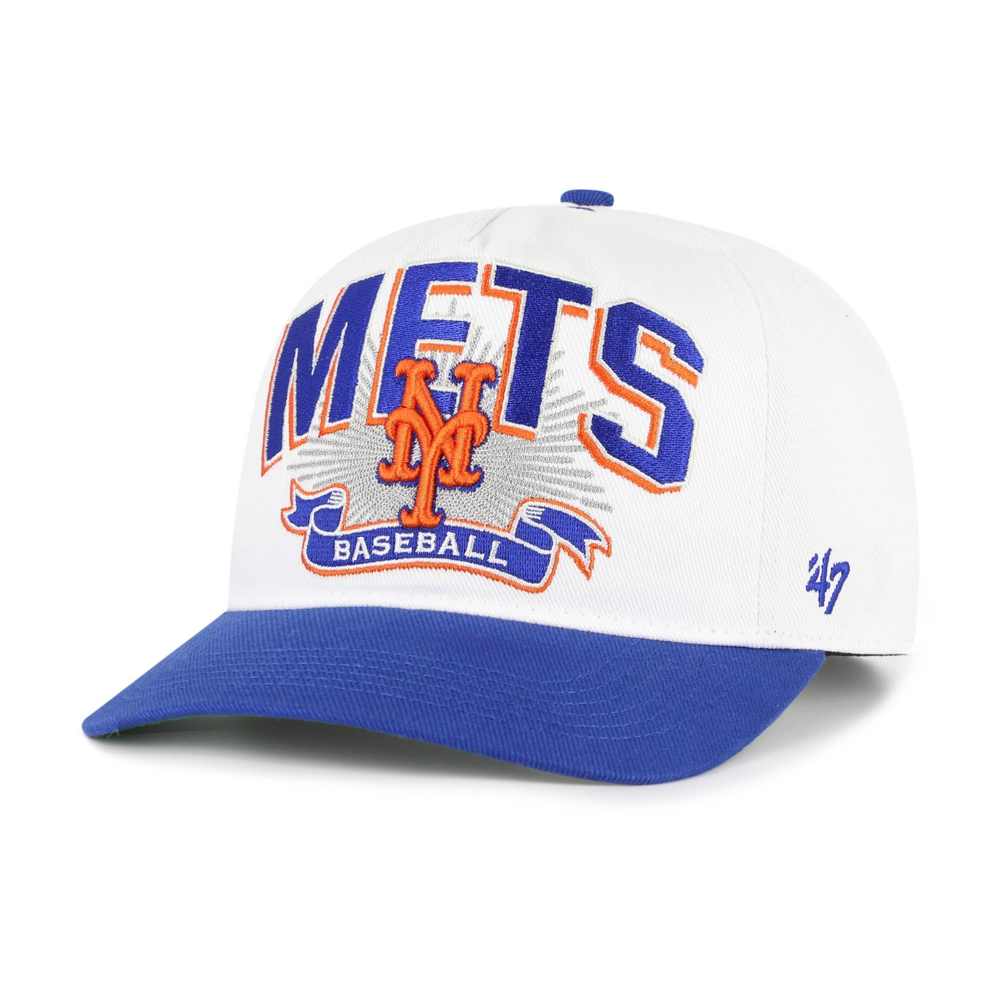 '47 Brand Snapback Cap '47 Brand Cap Prime Play '47 Hitch Rf New York Mets White (Basecap, Basecap, Snapback Cap)