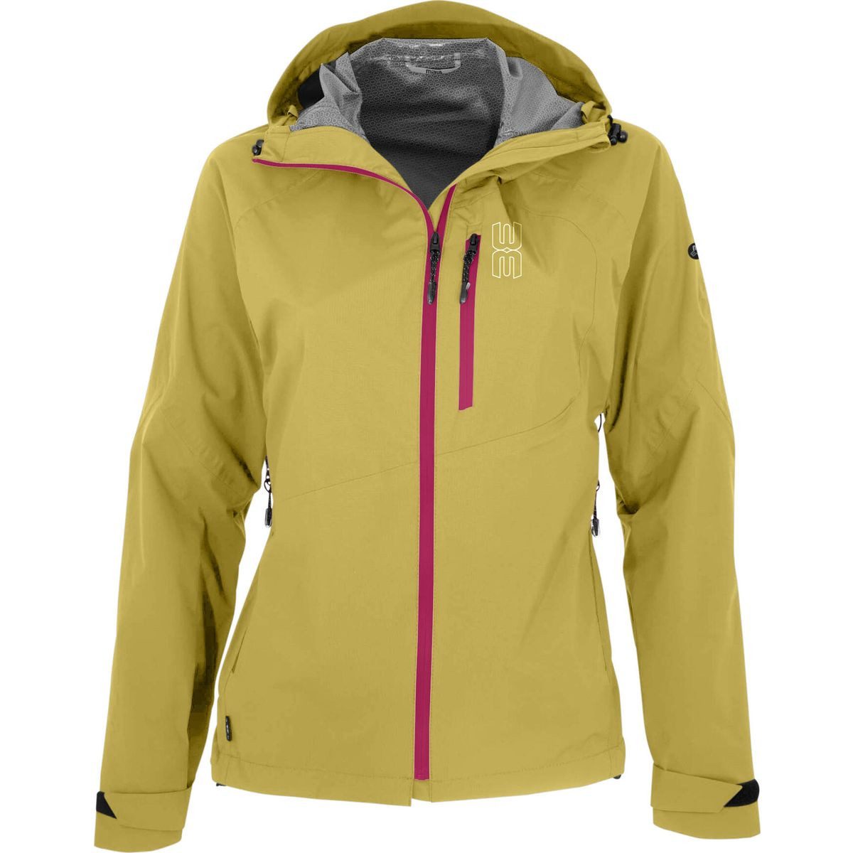 Maul Sport® Fahrradjacke Zermatt - Megatexjacke 2,5 Layer Vielseitige Damenjacke für Outdoor-Aktivitäten, wind- und