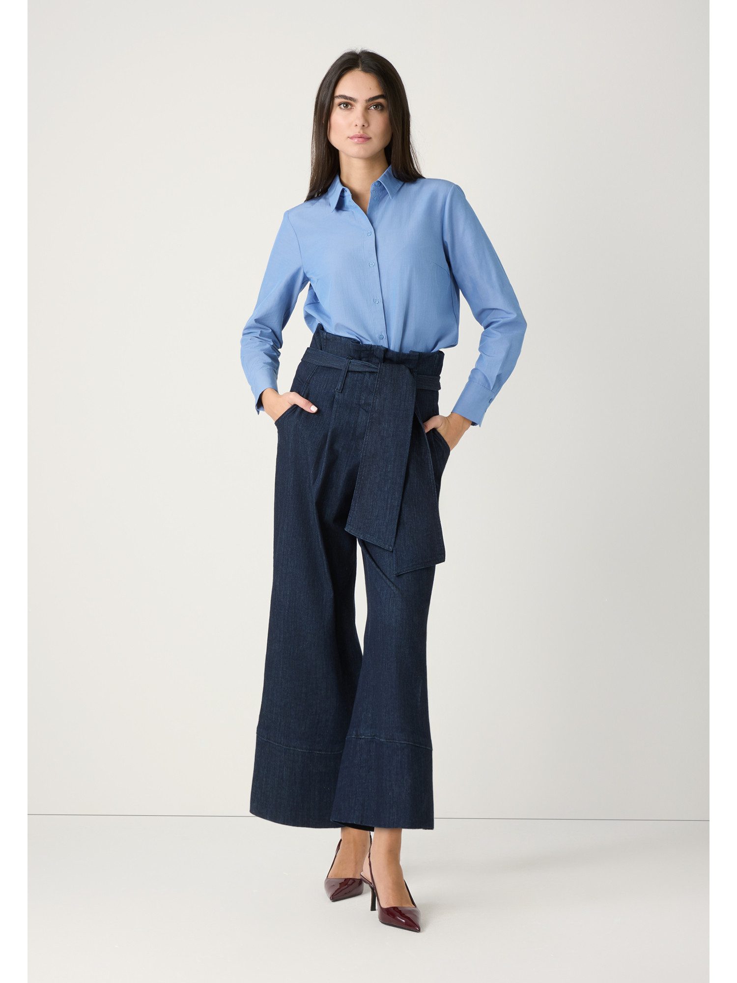 MORE&MORE Langarmbluse klassische Businessbluse günstig online kaufen