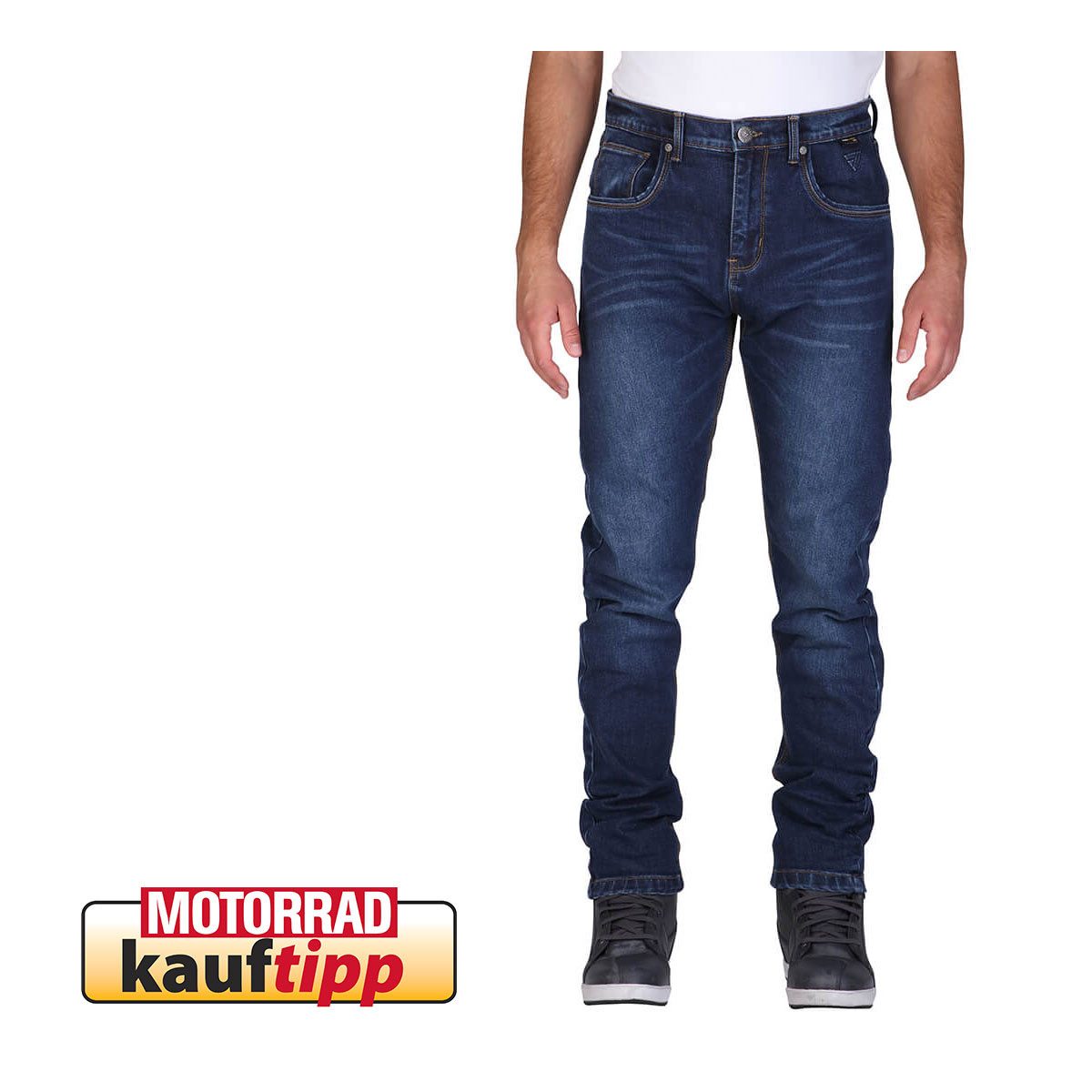 Modeka Motorradhose Modeka Jeans Sonic Mono Herren Soft Wash Blue