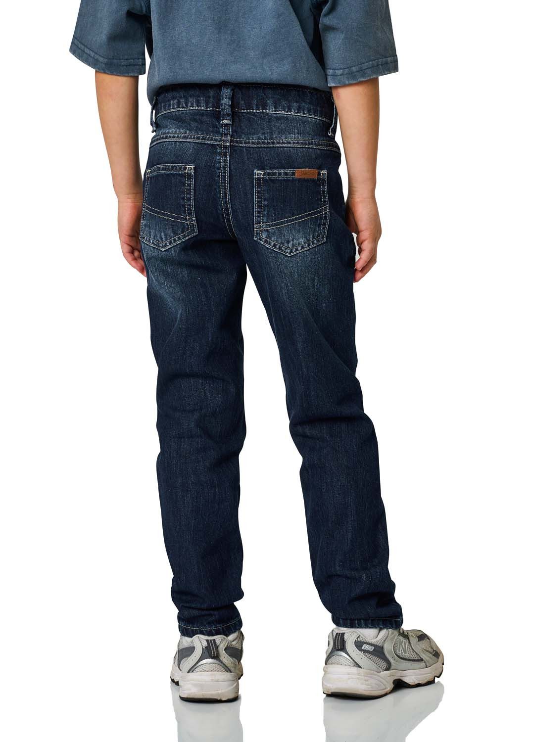 JAKO-O Gerade Jeans JAKO-O Jeanshose Kinder Baby unisex blau